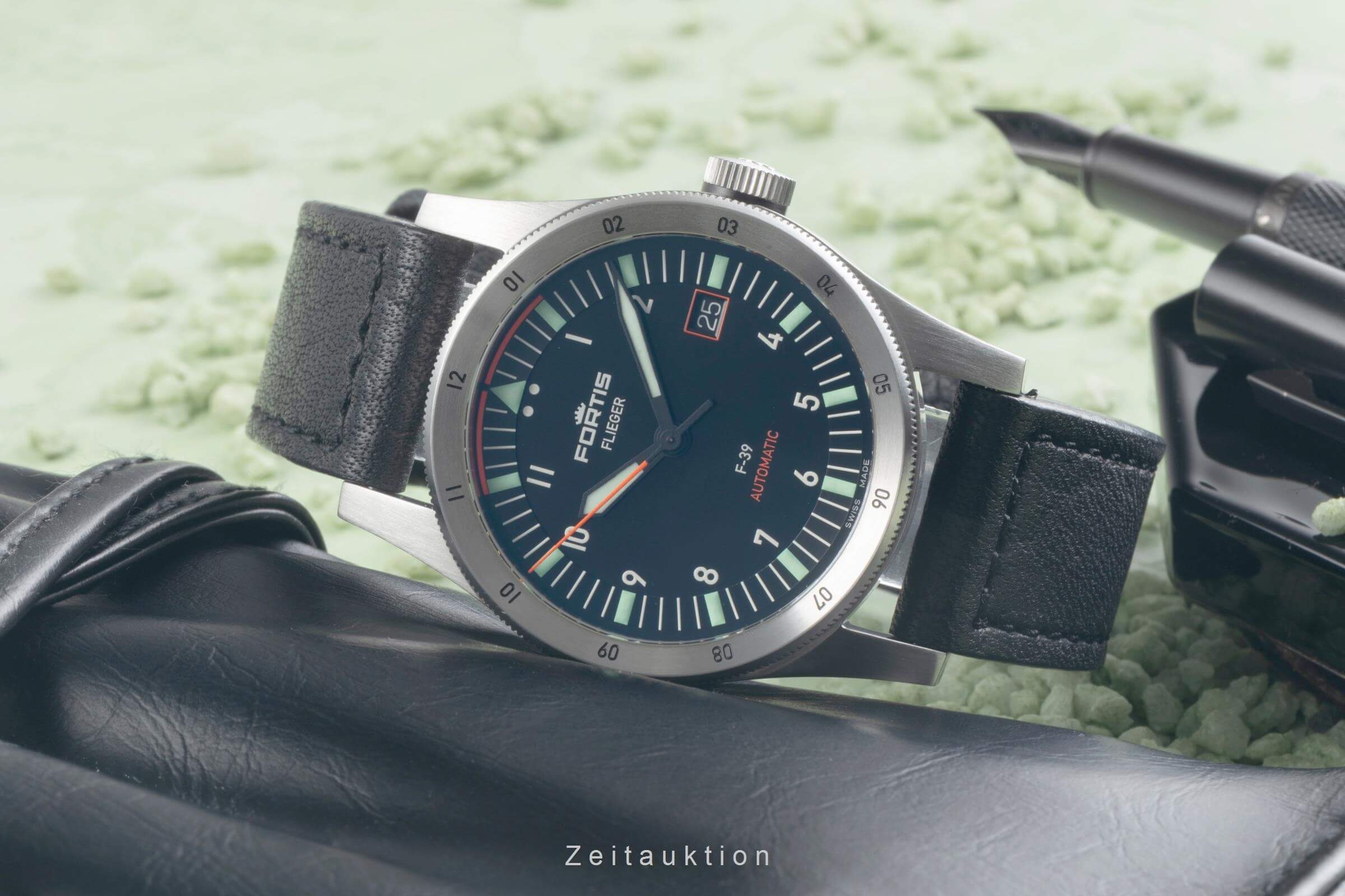 Fortis Flieger steel automatic men's watch W.422.0021  [2501518] - Image 3