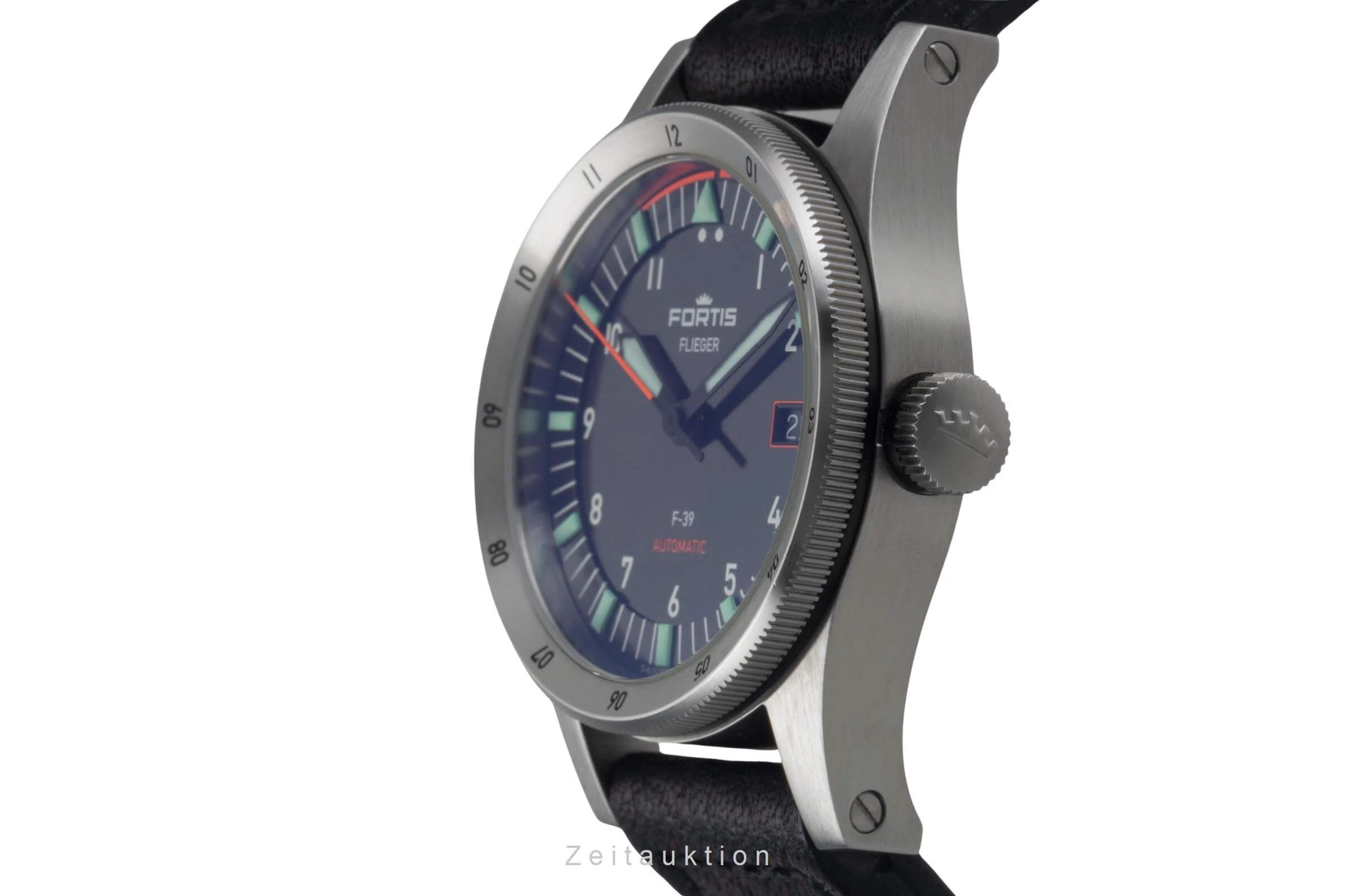 Fortis Flieger steel automatic men's watch W.422.0021  [2501518] - Image 7