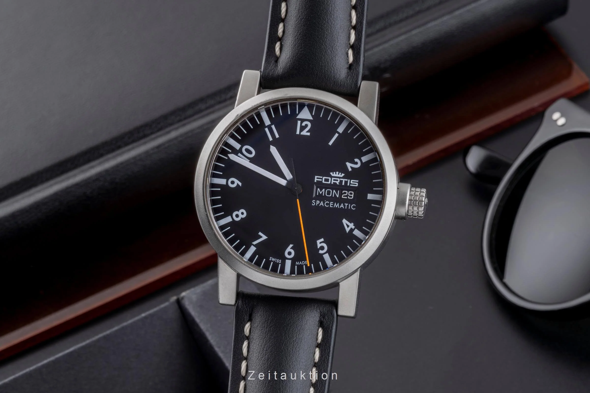 Fortis Spacematic steel automatic men's watch 623.22.158  [2406195] - Image 2