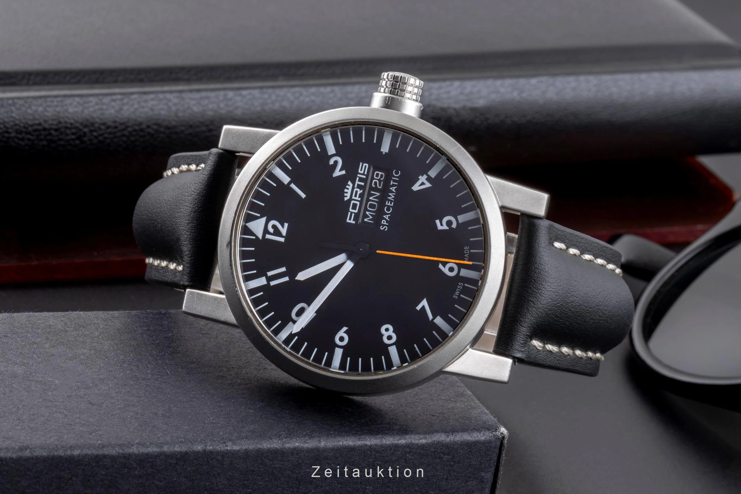 Fortis Spacematic steel automatic men's watch 623.22.158  [2406195] - Image 3