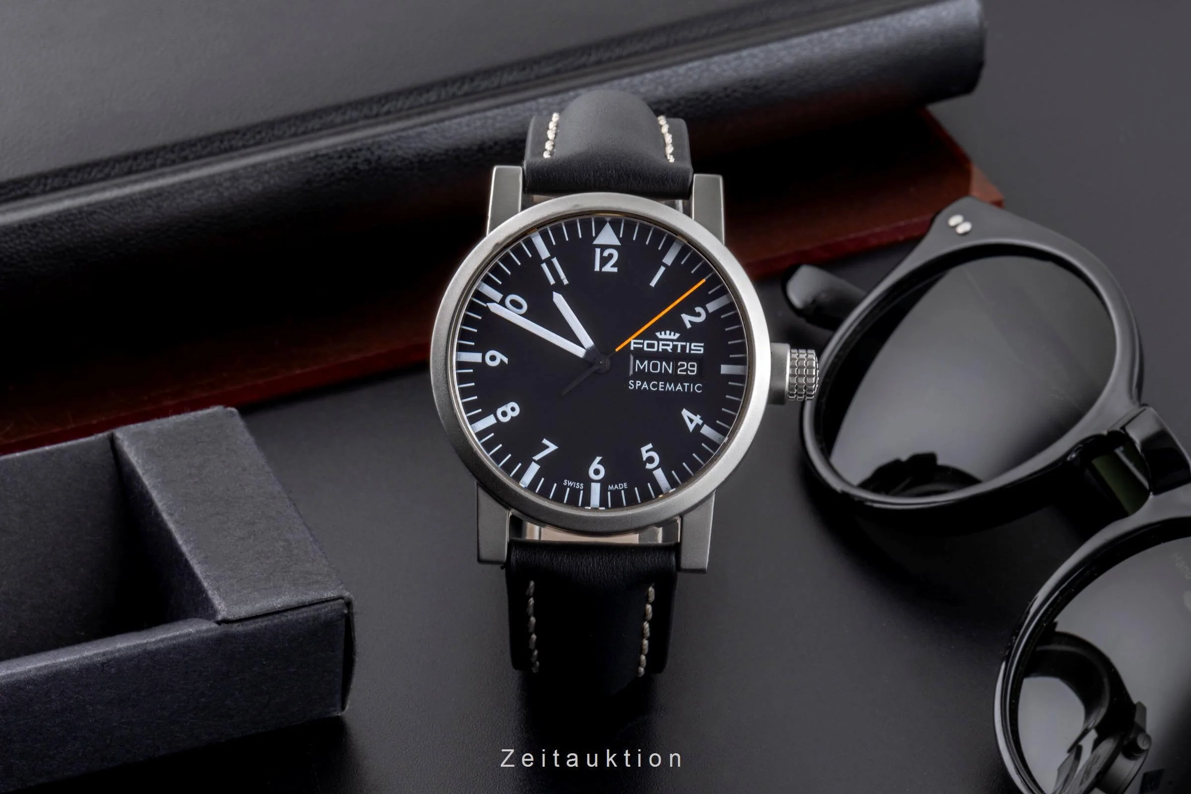 Fortis Spacematic steel automatic men's watch 623.22.158  [2406195] - Image 4