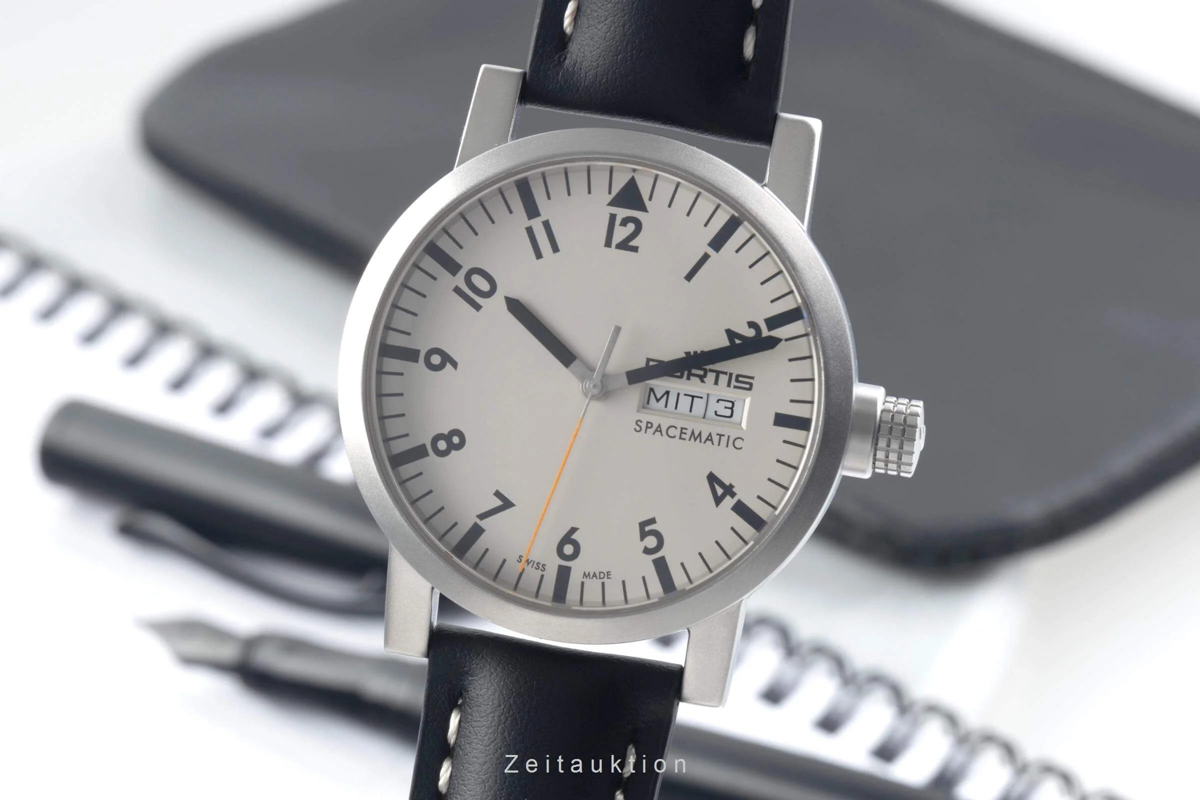 Fortis Spacematic steel automatic men's watch 623.22.158  [2501424] - Image 2