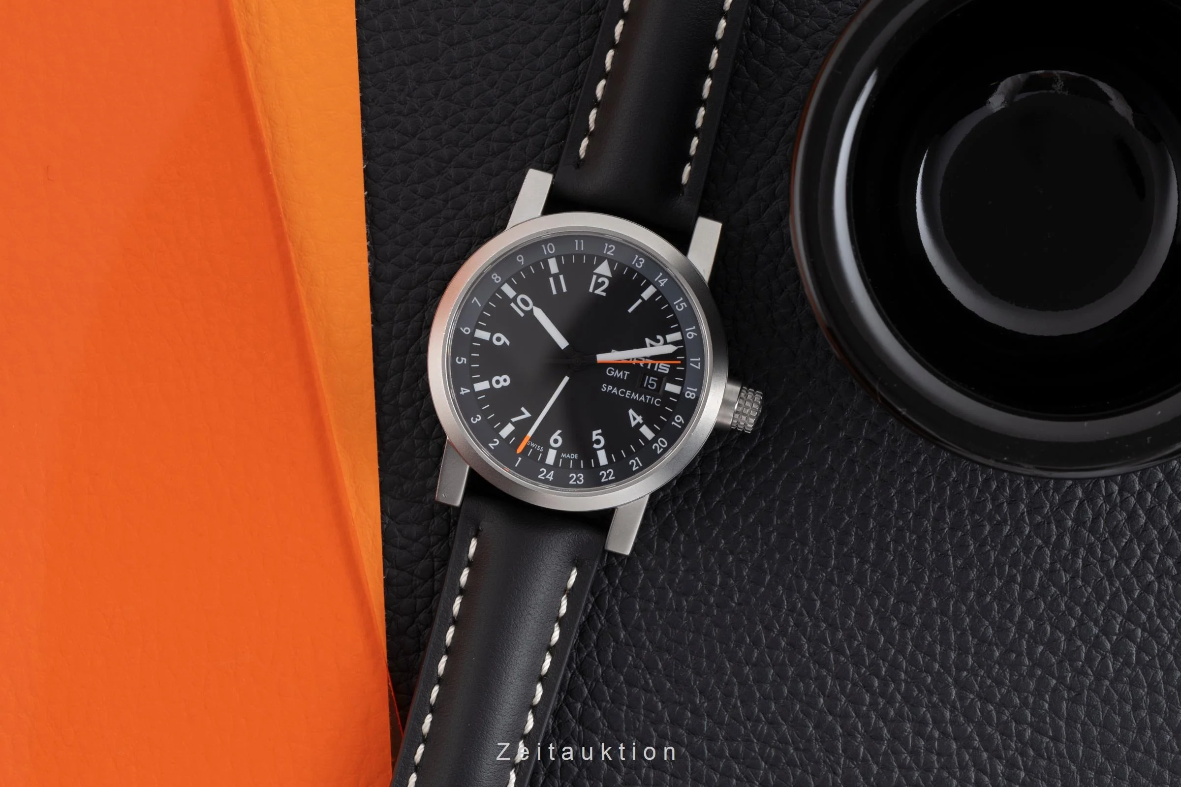 Fortis Spacematic steel automatic men's watch 624.22.148.1  [2503121] - Image 4