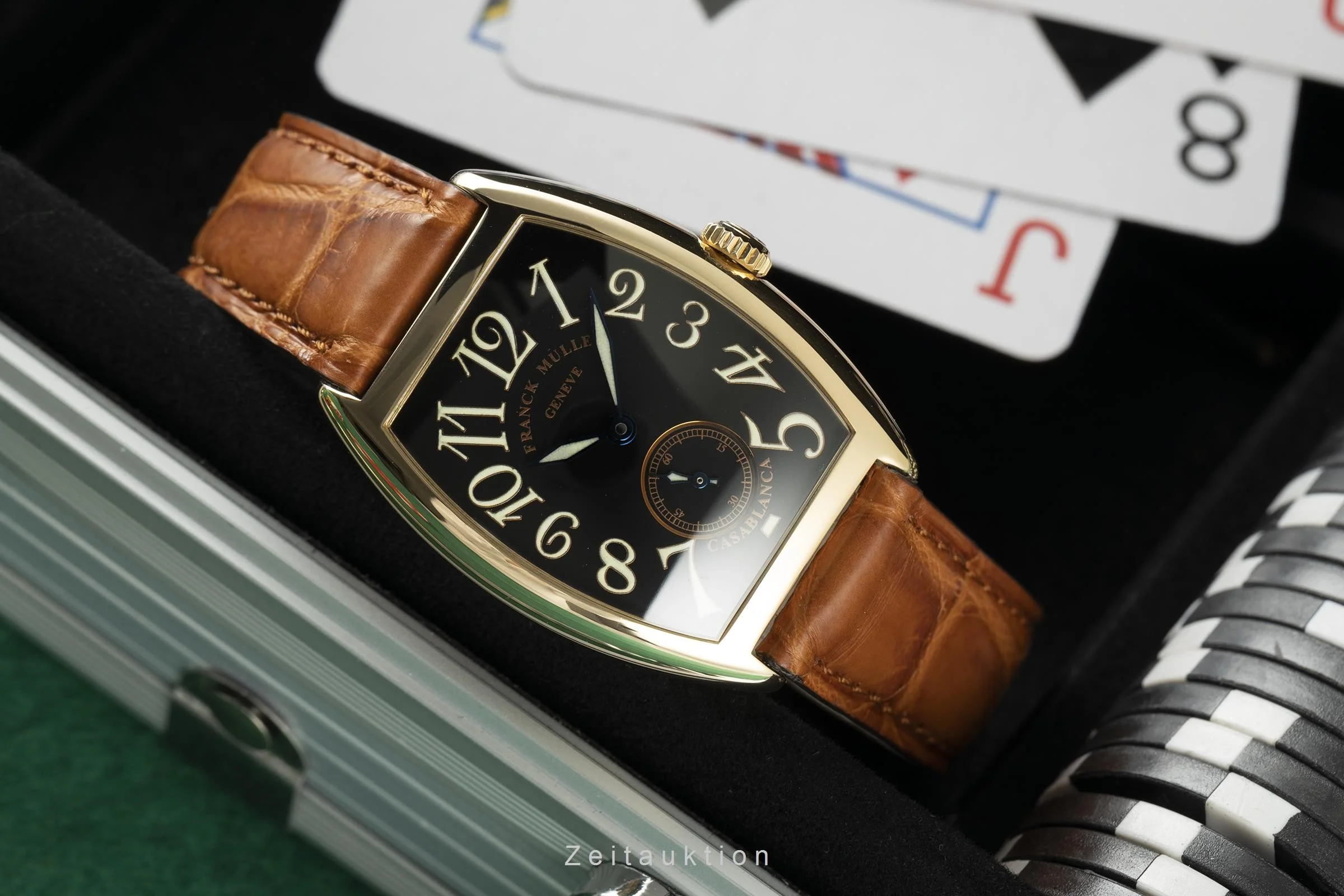 Franck Muller Casablanca 18 ct gold manual winding unisex 7502S6 LP: 14000EUR  [2110768] - Image 2