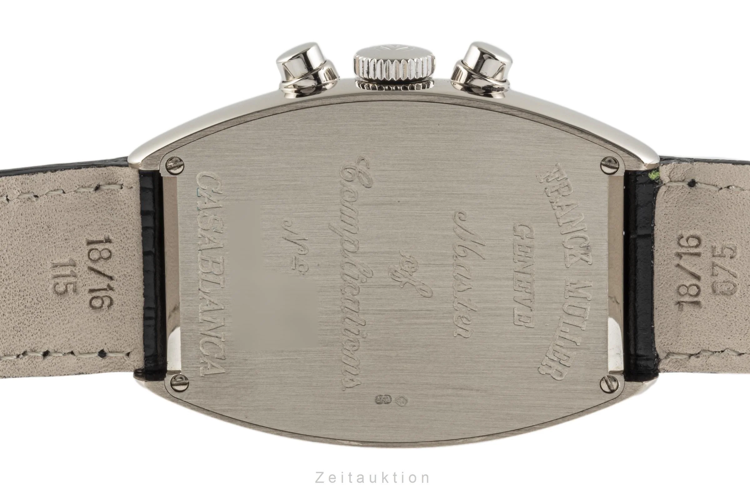 Franck Muller Casablanca chronograph 18 ct white gold manual winding men's watch 5850CC  [2104495] - Image 12