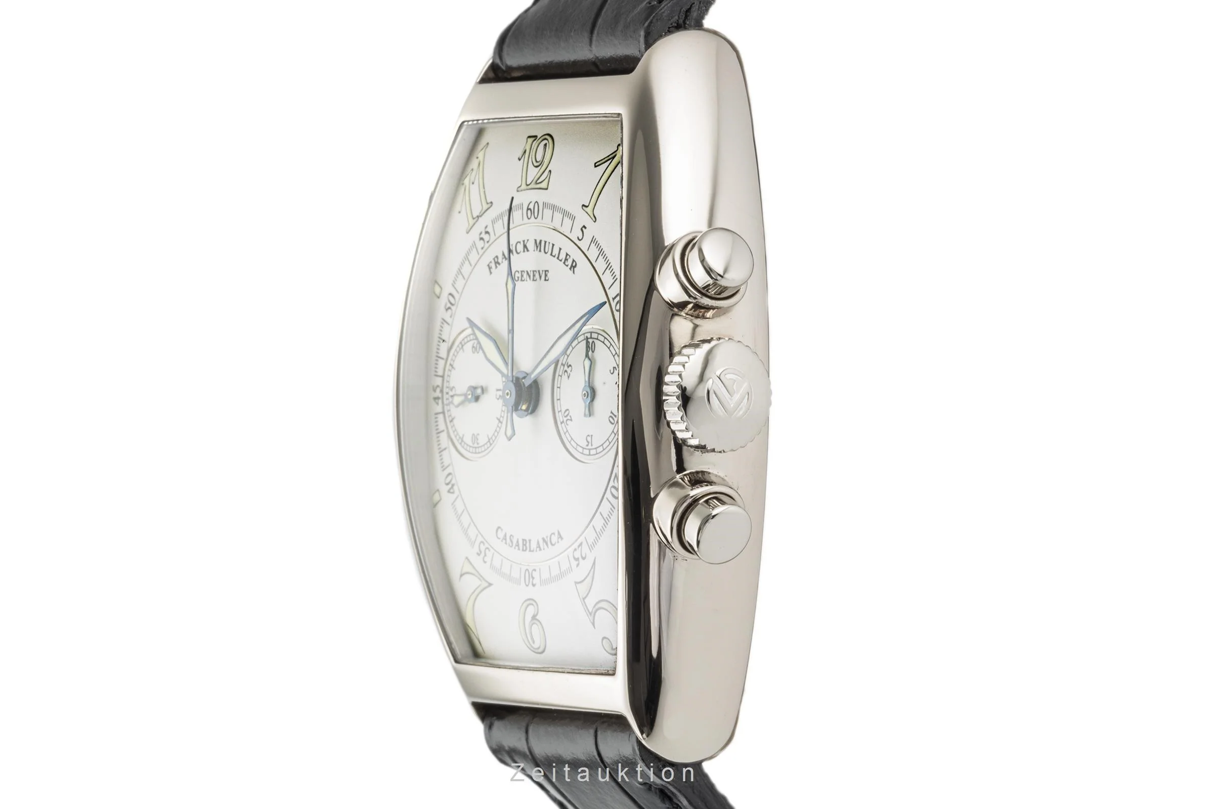 Franck Muller Casablanca chronograph 18 ct white gold manual winding men's watch 5850CC  [2104495] - Image 6