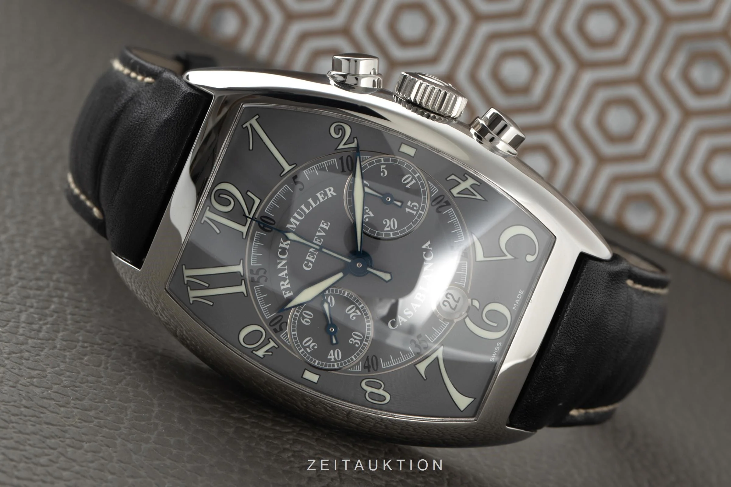 Franck Muller Casablanca chronograph steel automatic men's watch 8885 C CC DT  [2105633] - Image 2