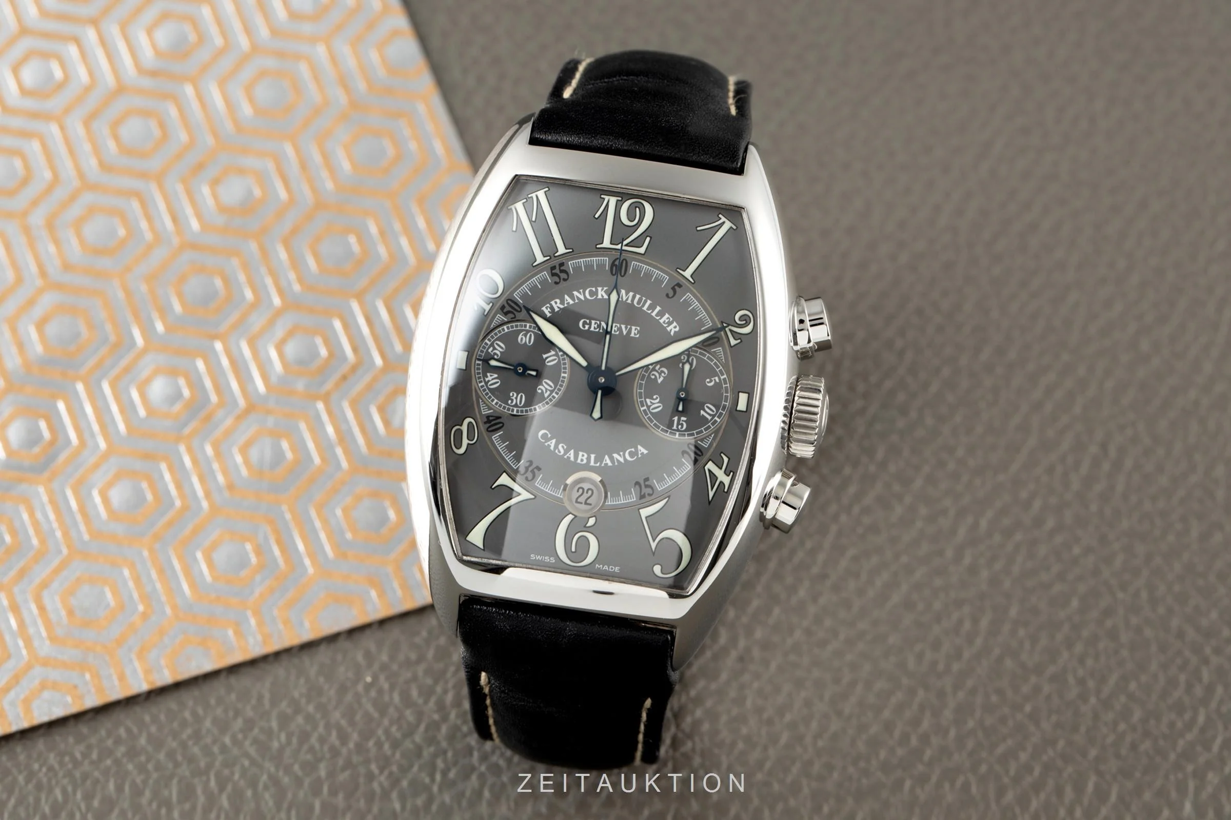 Franck Muller Casablanca chronograph steel automatic men's watch 8885 C CC DT  [2105633] - Image 3