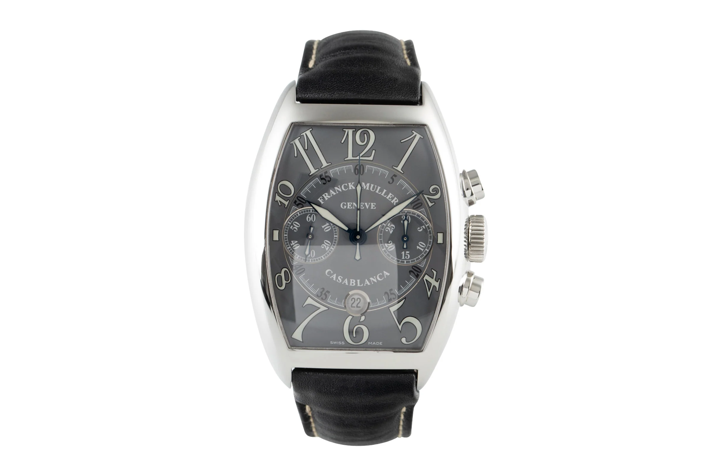 Franck Muller Casablanca chronograph steel automatic men's watch 8885 C CC DT  [2105633] - Image 4