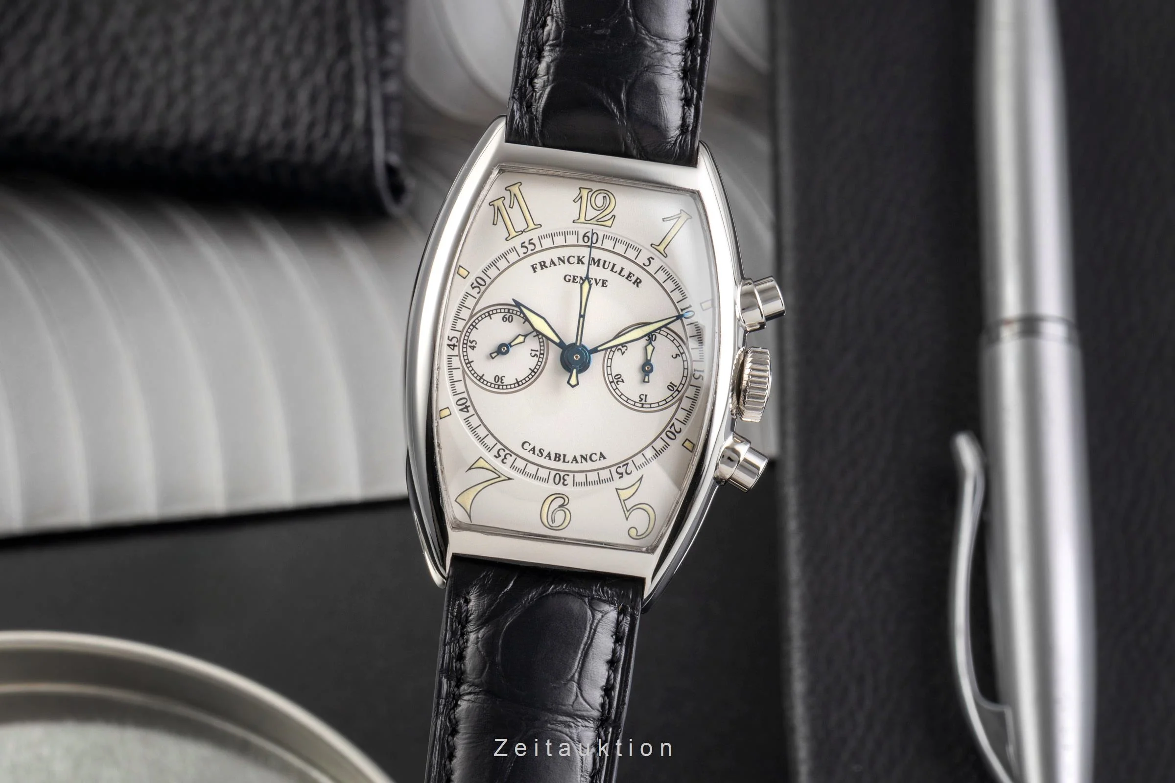 Franck Muller Casablanca chronograph steel manual winding men's watch 5850 C CC  [2503813] - Image 2
