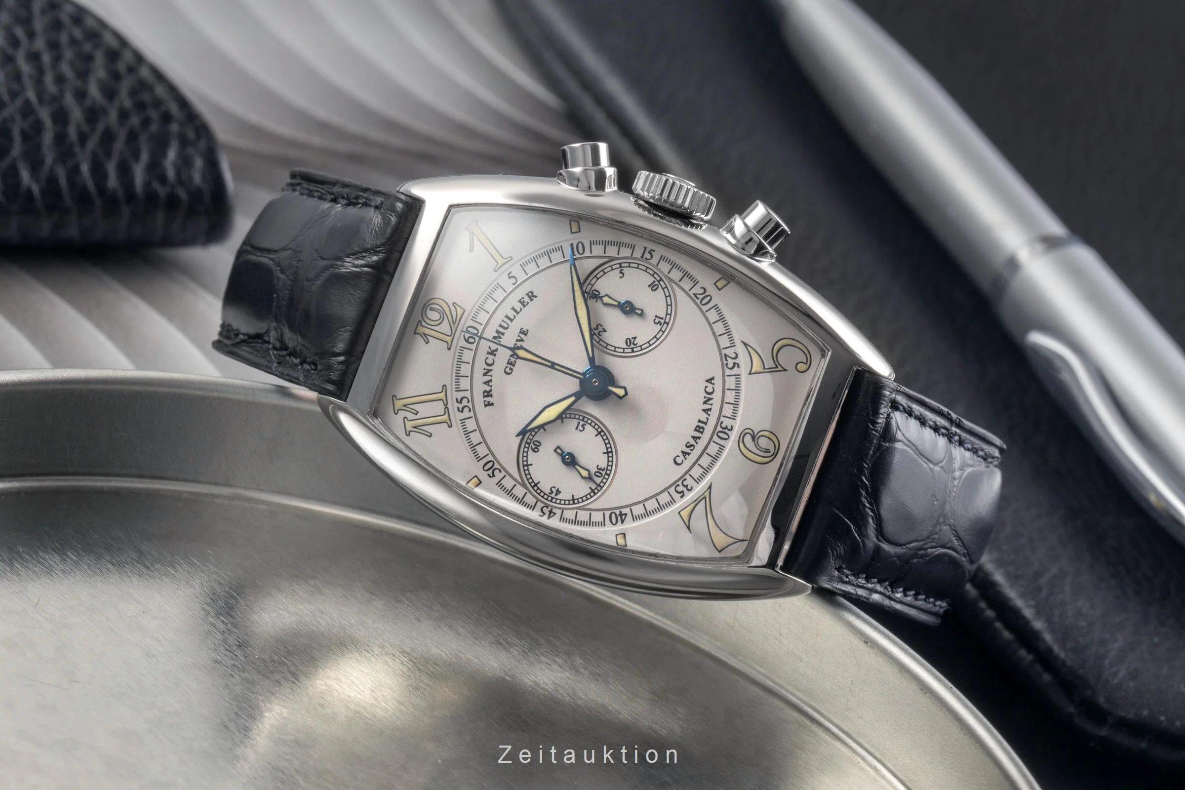 Franck Muller Casablanca chronograph steel manual winding men's watch 5850 C CC  [2503813] - Image 3