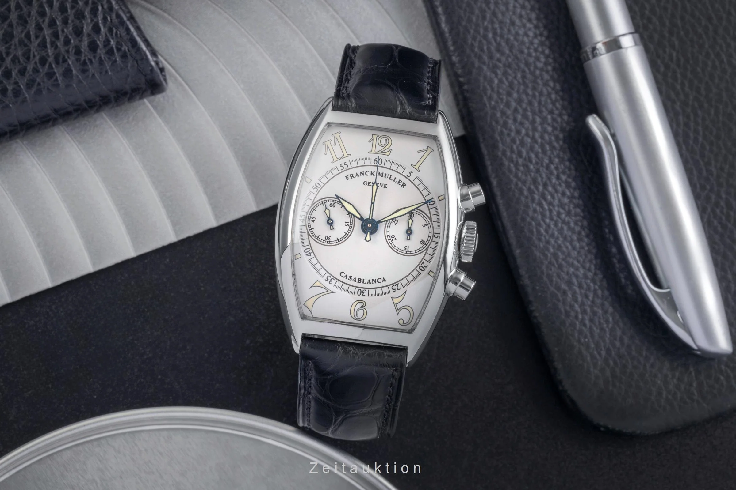 Franck Muller Casablanca chronograph steel manual winding men's watch 5850 C CC  [2503813] - Image 4