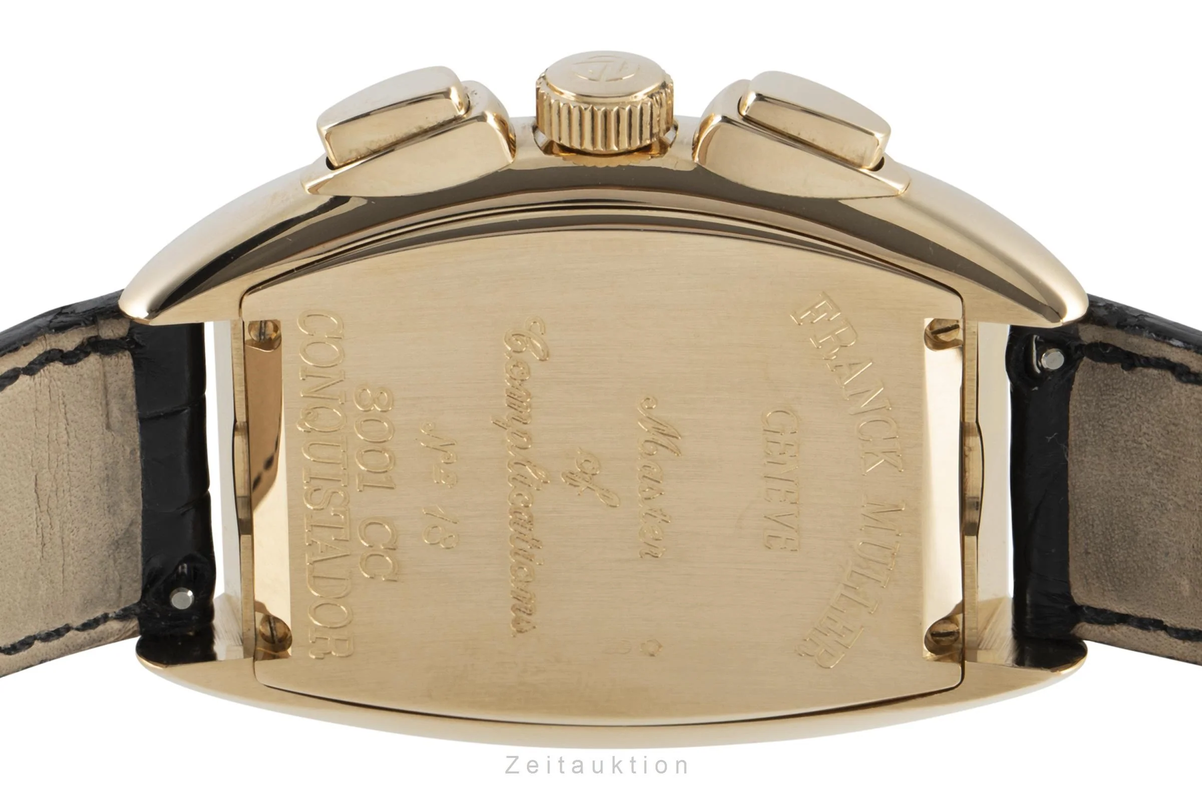 Franck Muller Conquistador chronograph 18 ct gold automatic men's watch 8001 CC  [2109977] - Image 11