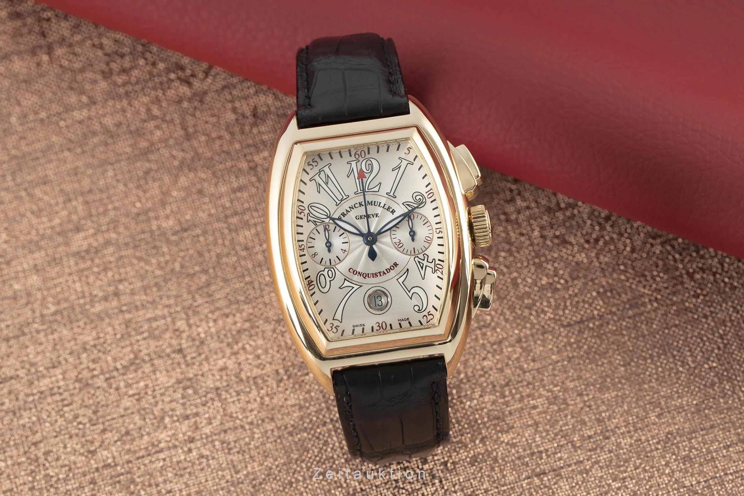 Franck Muller Conquistador chronograph 18 ct gold automatic men's watch 8001 CC  [2109977] - Image 3