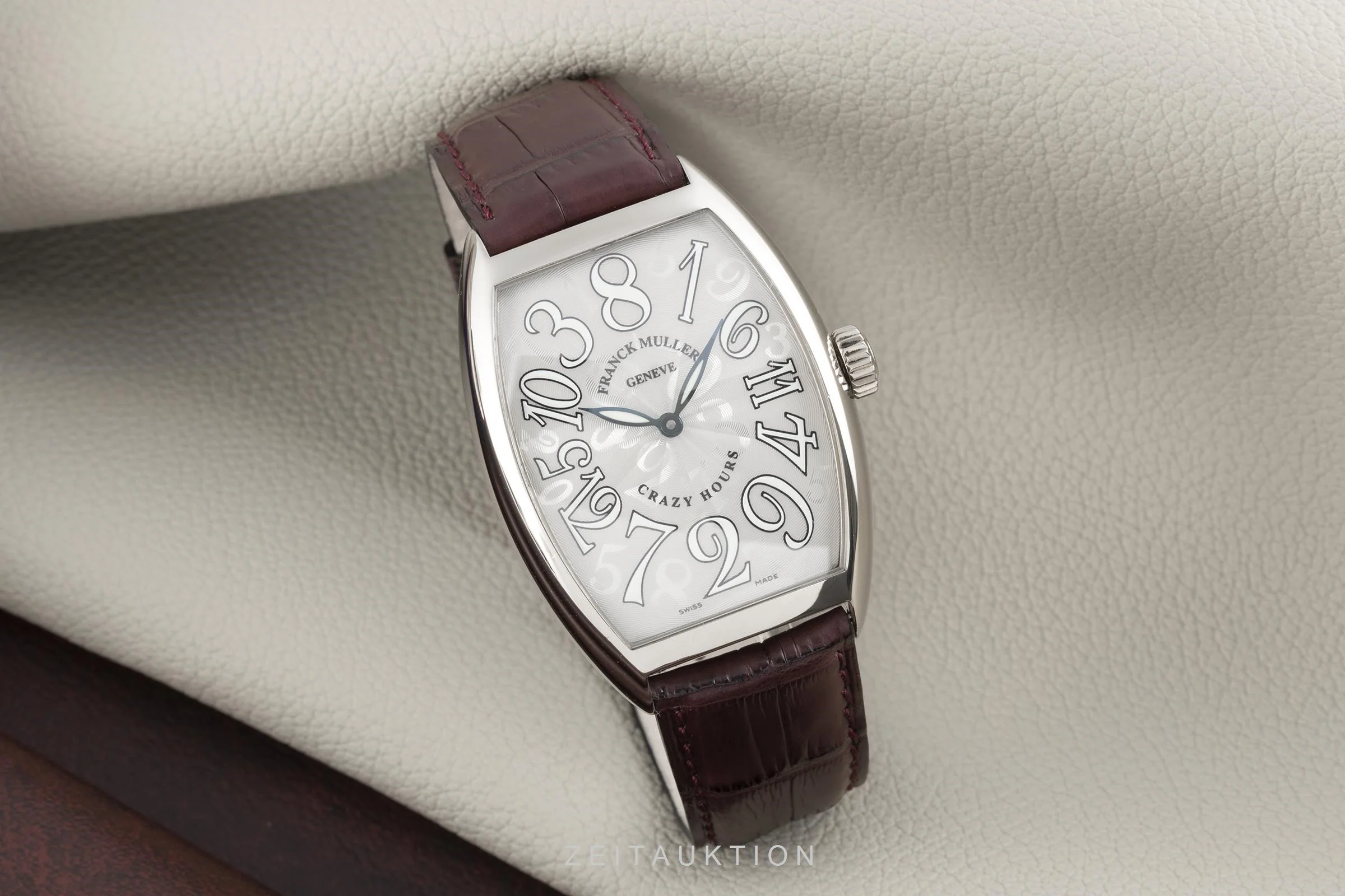 Franck Muller Crazy Hours 18 ct white gold automatic men's watch 7851CH  [2105483] - Image 3