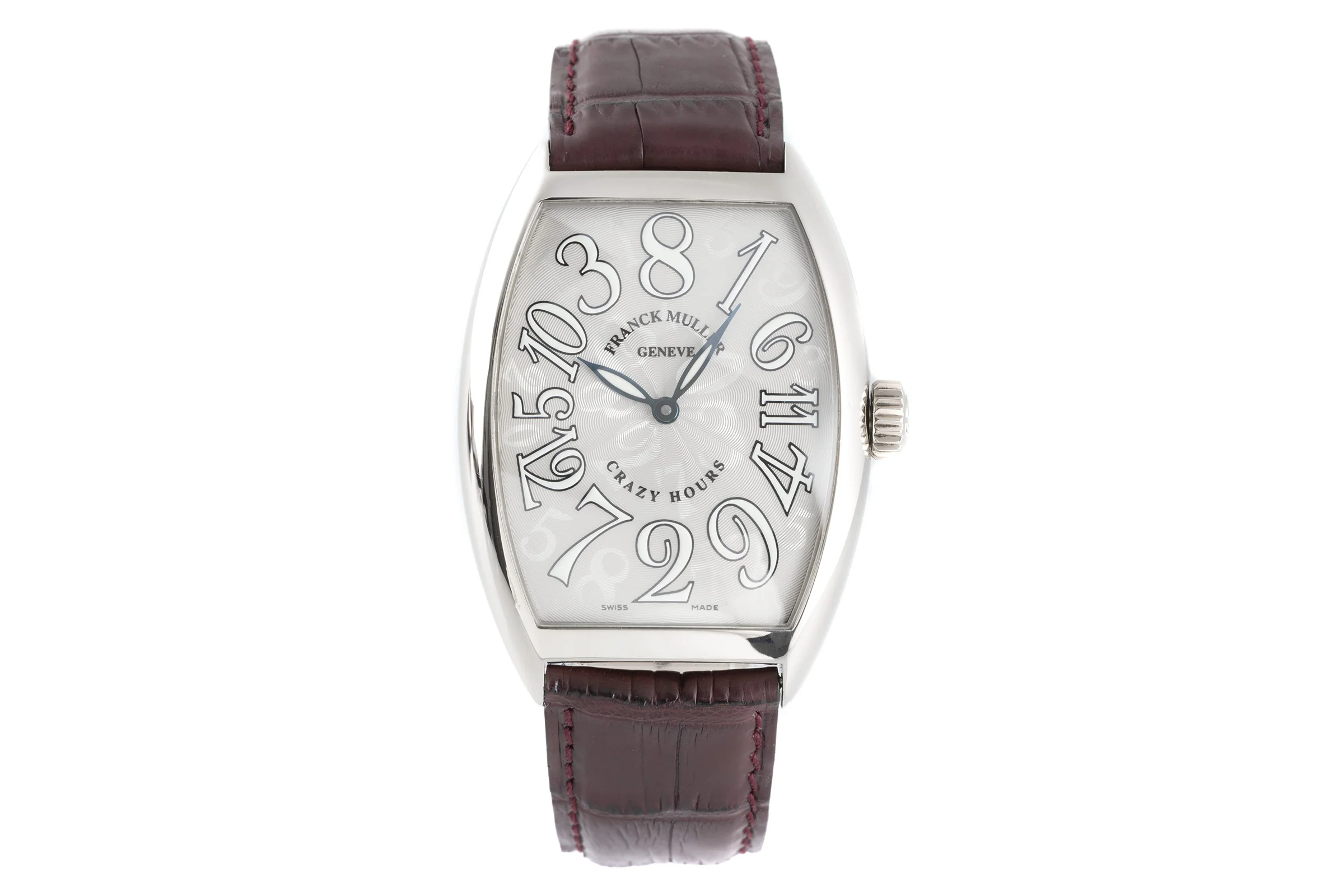 Franck Muller Crazy Hours 18 ct white gold automatic men's watch 7851CH  [2105483] - Image 4