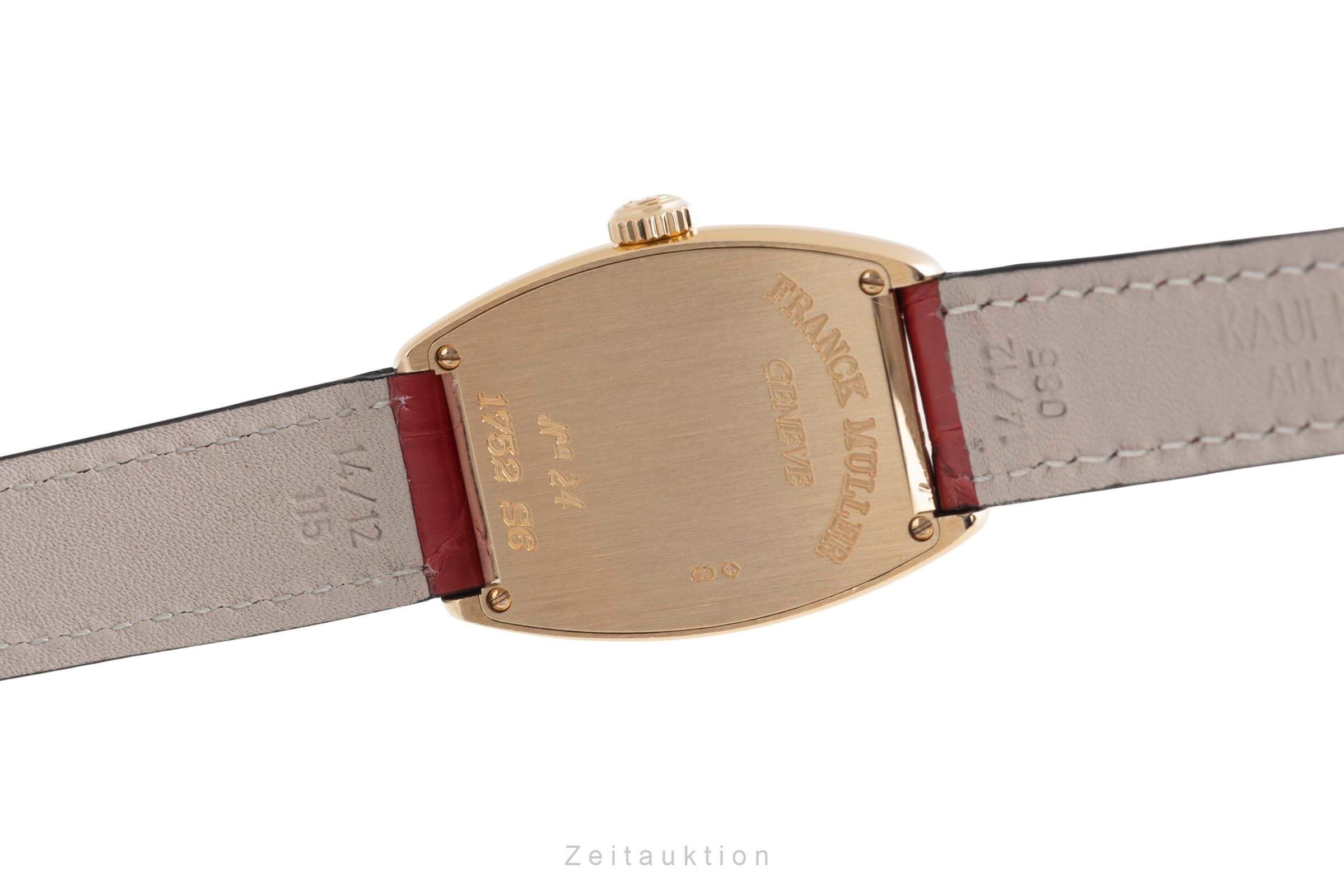 Franck Muller Curvex 18 ct gold manual winding women's watch 1752 S6  [2500519] - Image 10