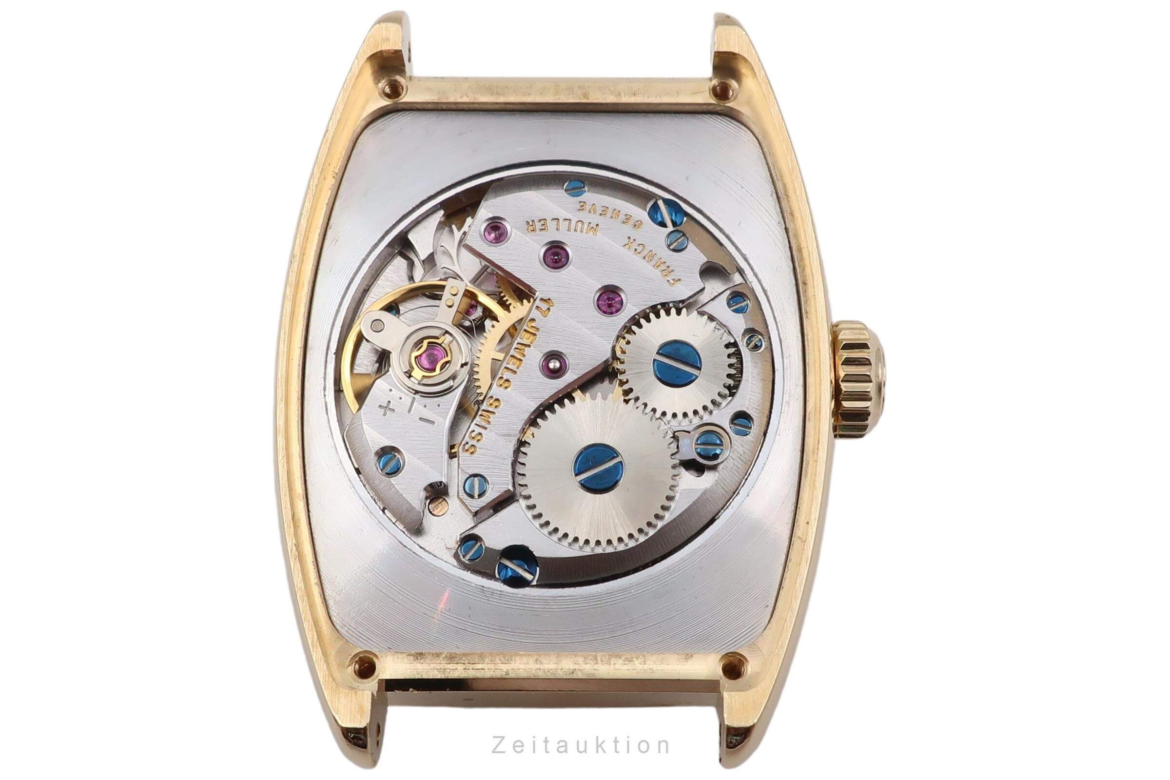 Franck Muller Curvex 18 ct gold manual winding women's watch 1752 S6  [2500519] - Image 14