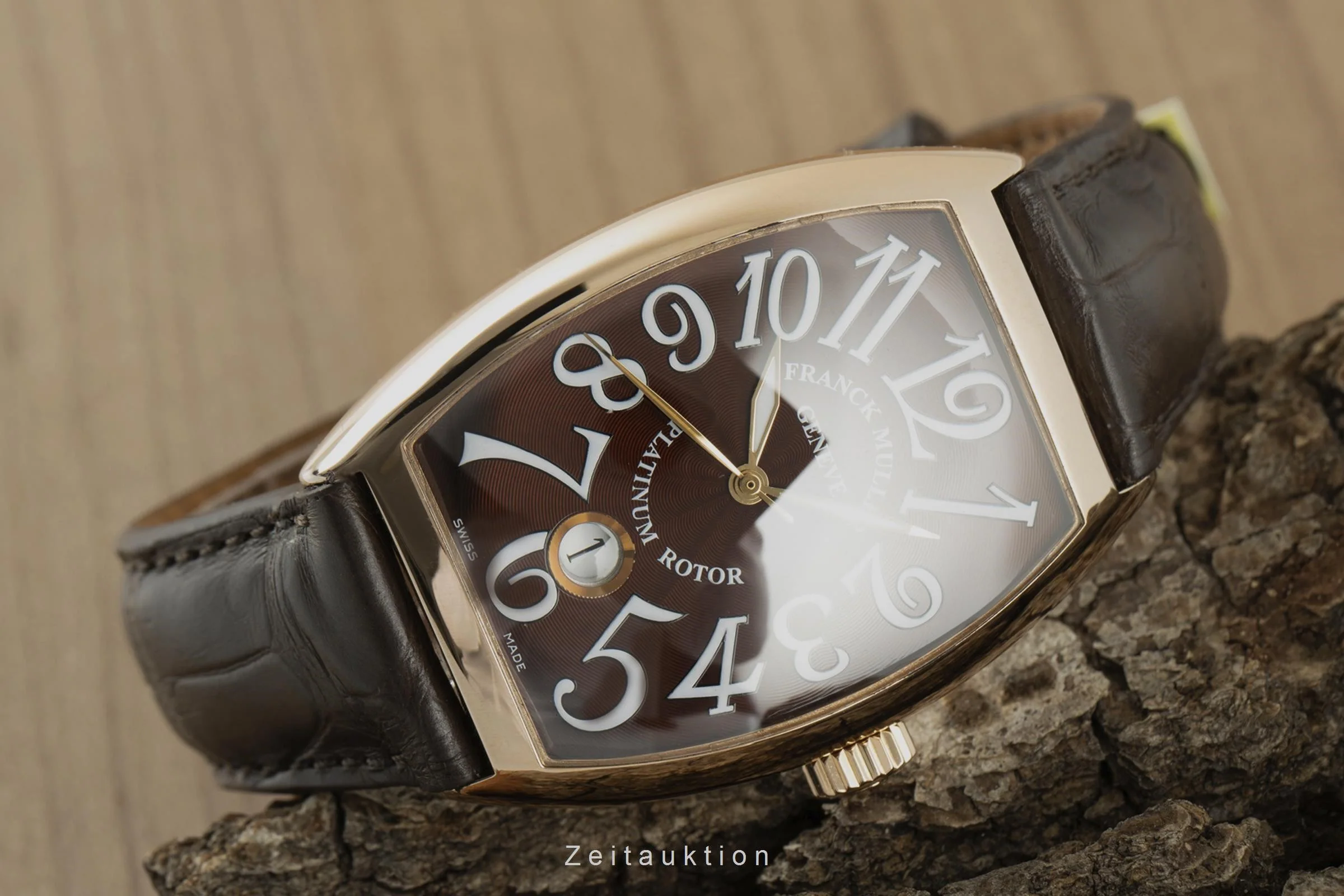 Franck Muller Curvex 18 ct red gold automatic men's watch 7851SC DT LP: 19600EUR  [2108627] - Image 2