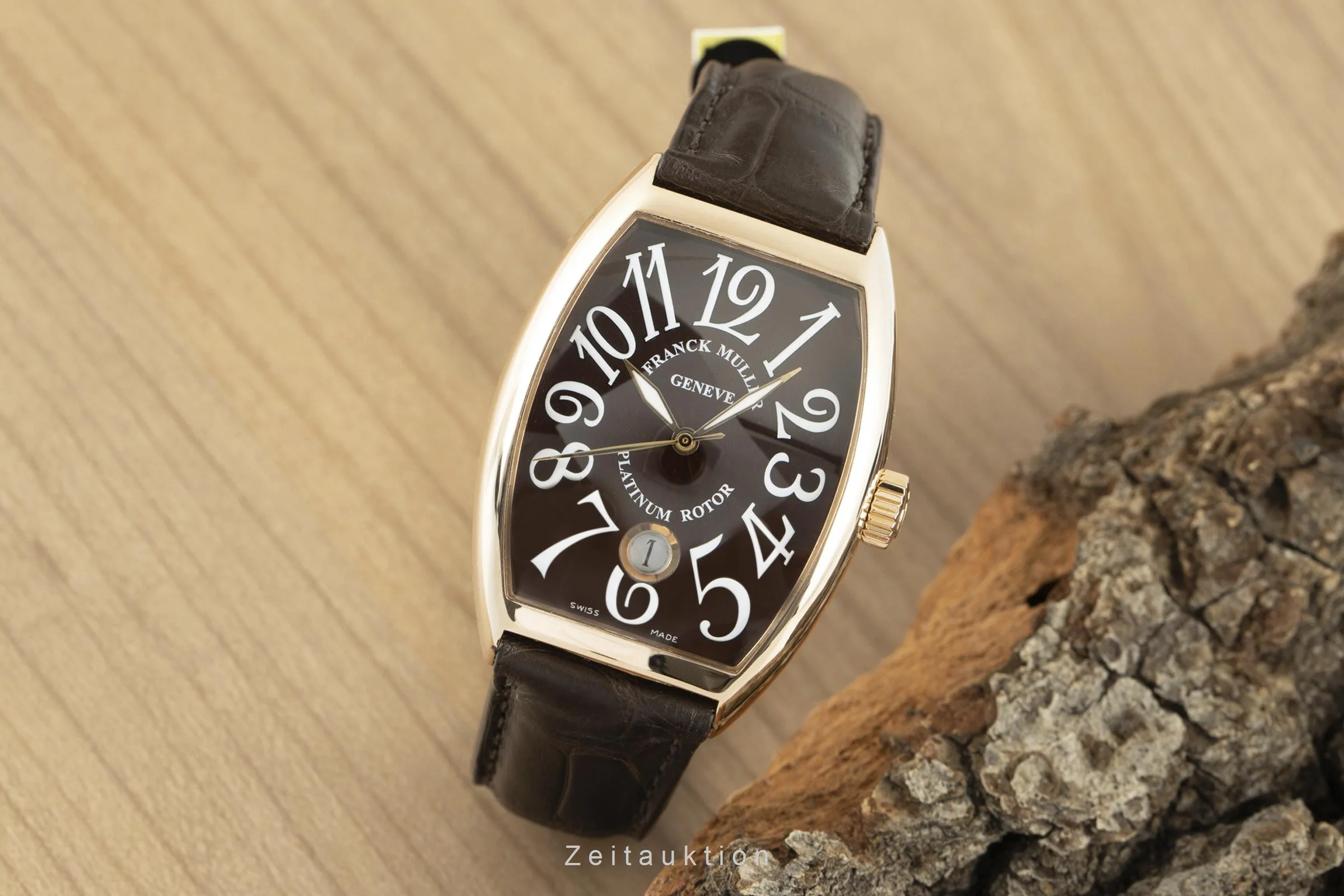 Franck Muller Curvex 18 ct red gold automatic men's watch 7851SC DT LP: 19600EUR  [2108627] - Image 3