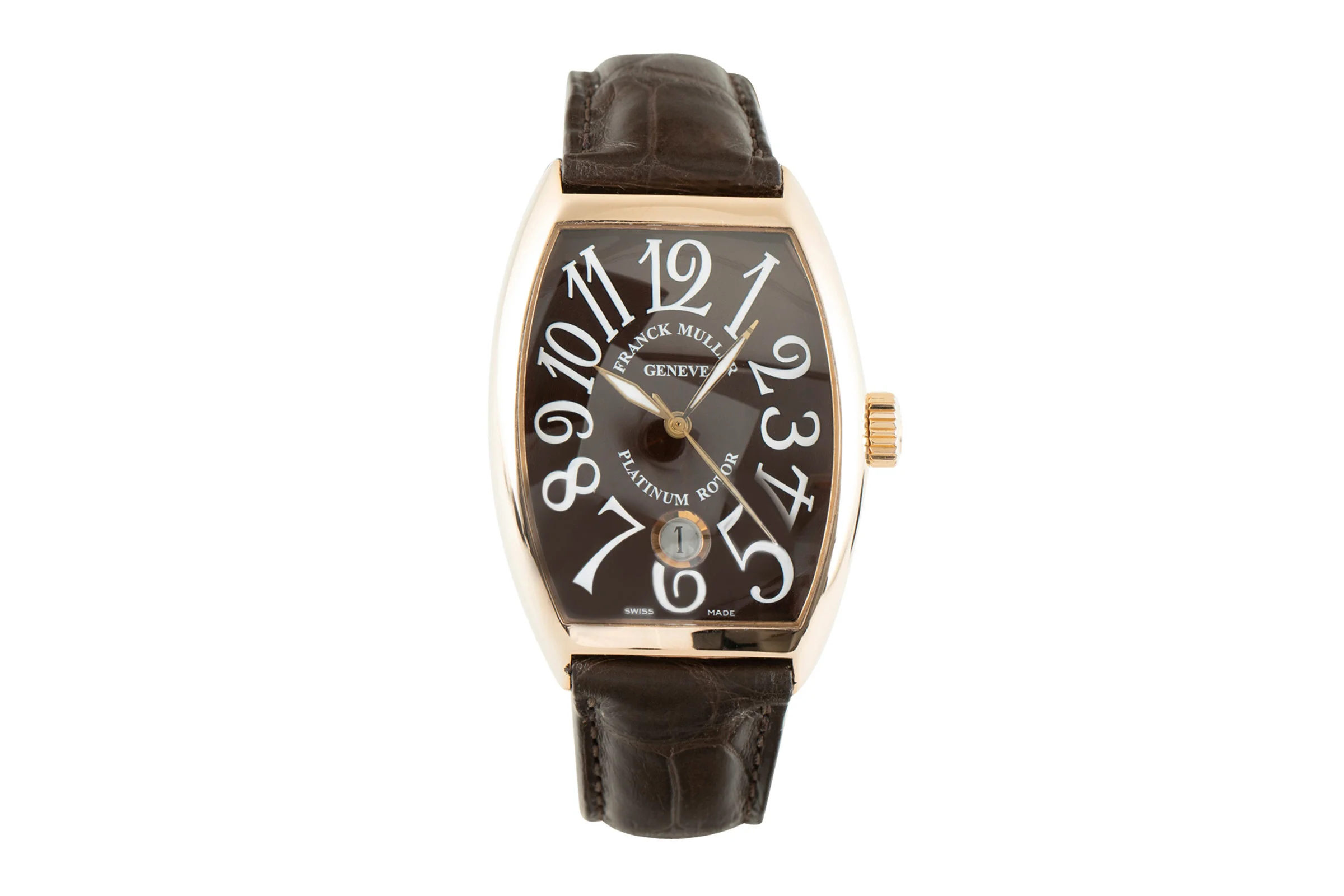 Franck Muller Curvex 18 ct red gold automatic men's watch 7851SC DT LP: 19600EUR  [2108627] - Image 4