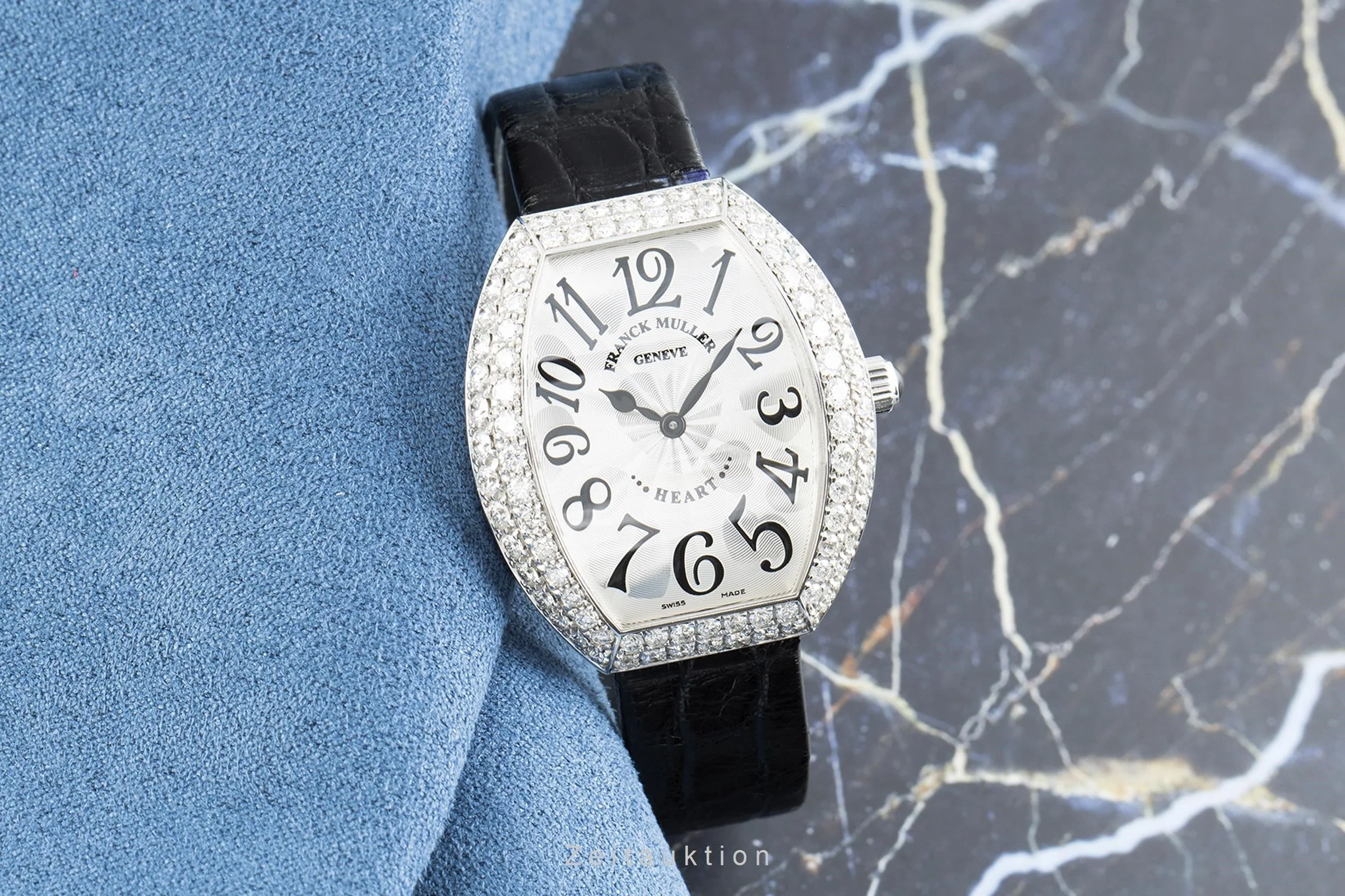 Franck Muller Heart 18 ct white gold quartz women's watch 5002 MQZ D2  [2109067] - Image 3