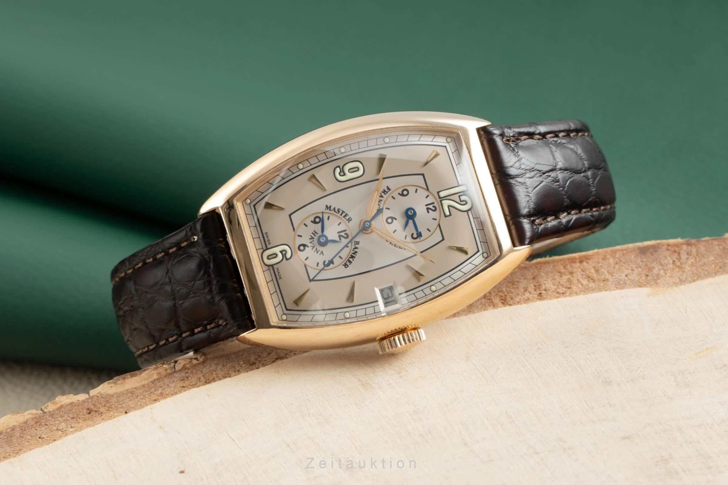 Franck Muller Master Banker 18 ct red gold automatic men's watch 5850 MB HV  [2109243] - Image 2
