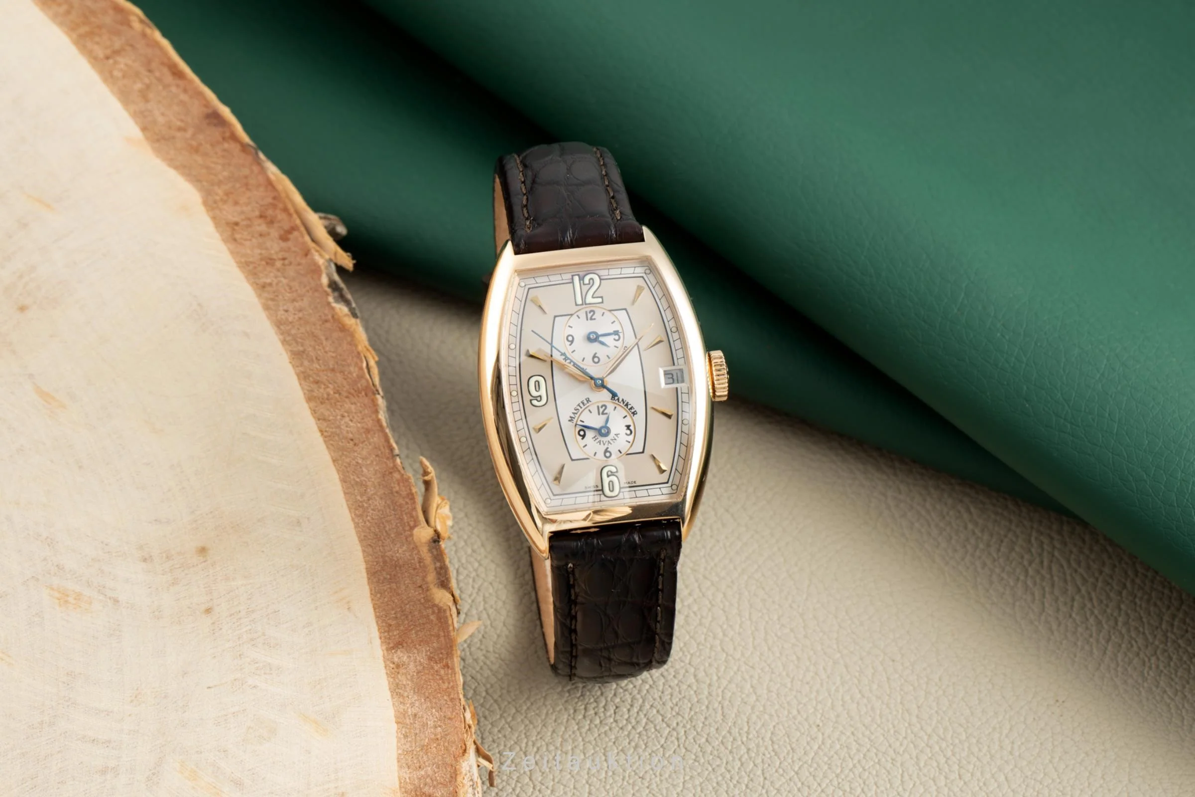 Franck Muller Master Banker 18 ct red gold automatic men's watch 5850 MB HV  [2109243] - Image 3