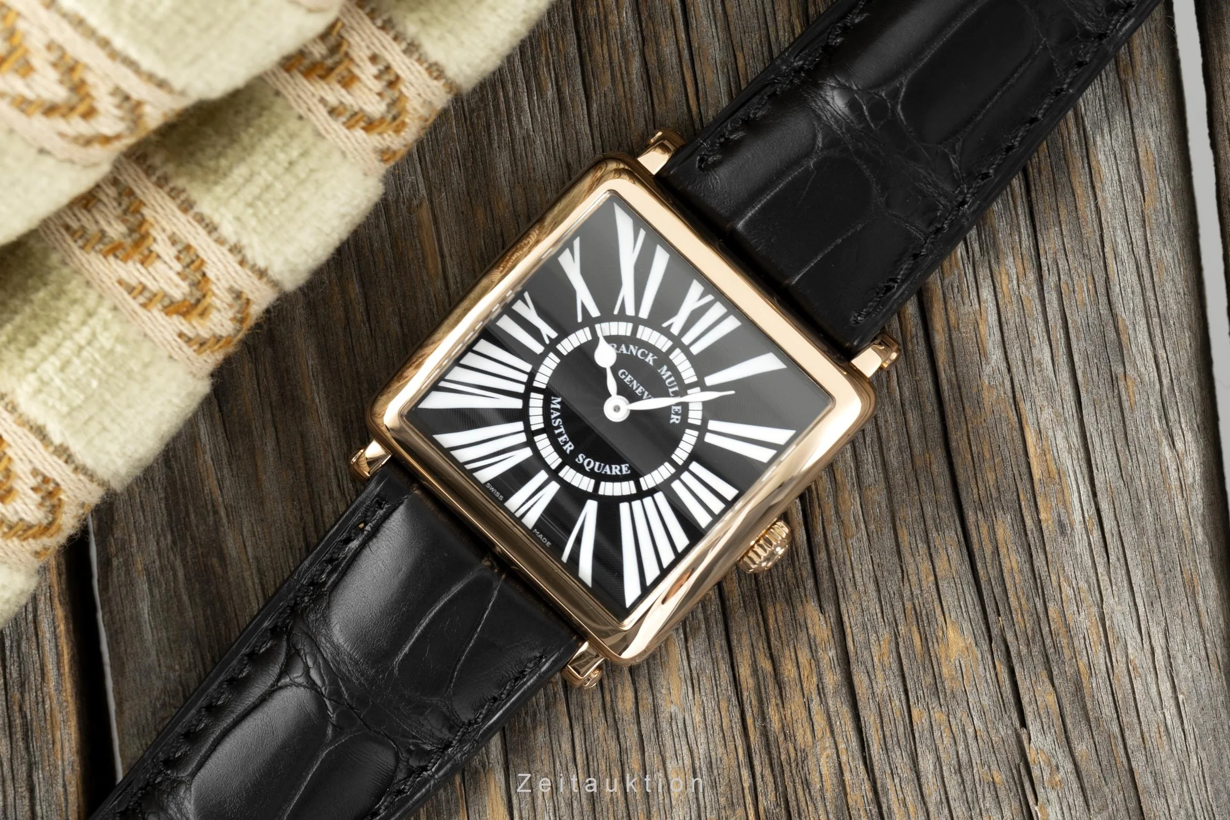 Franck Muller Master Square 18 ct red gold quartz women's watch 6002 M QZ R  [2109861] - Image 2