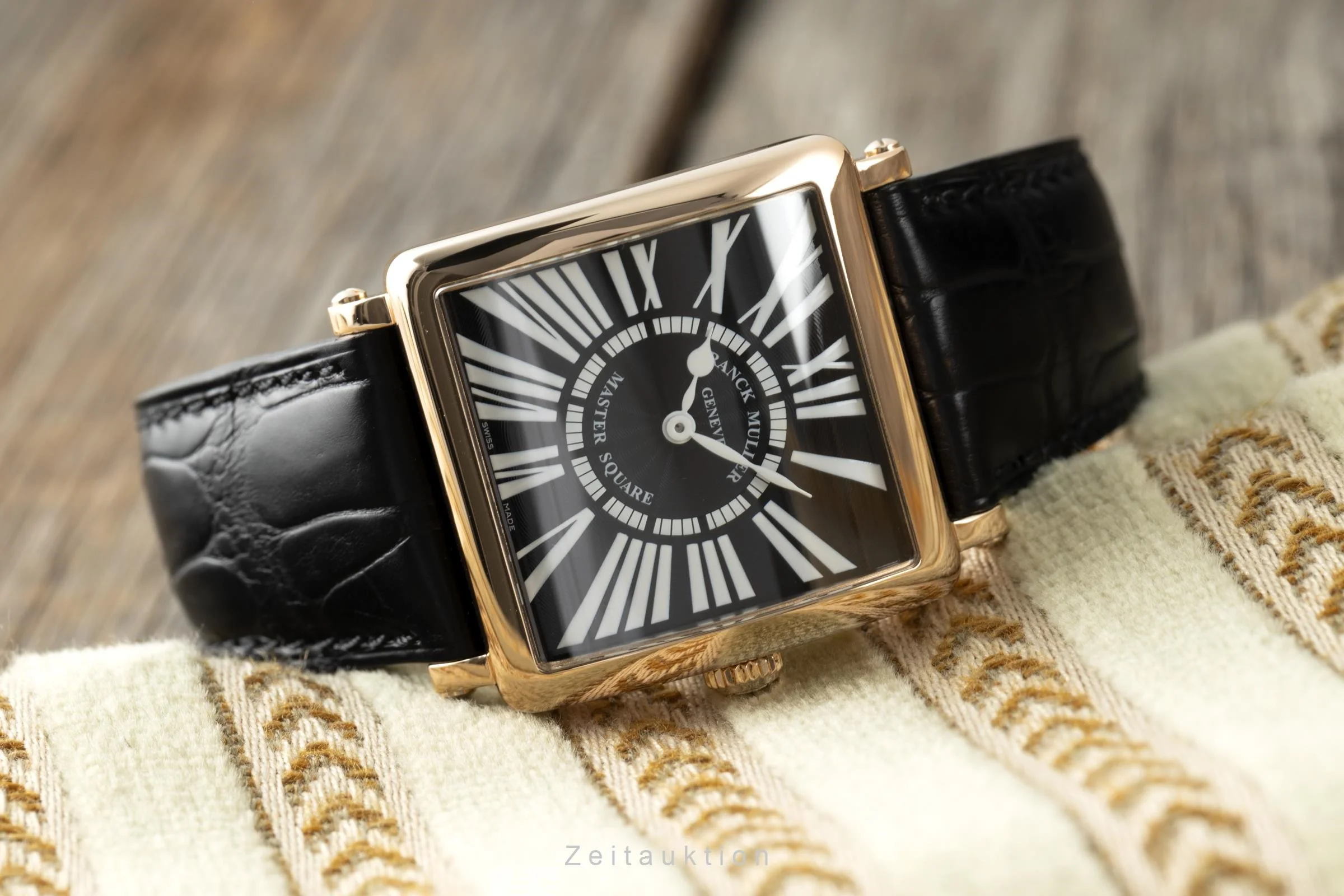 Franck Muller Master Square 18 ct red gold quartz women's watch 6002 M QZ R  [2109861] - Image 3