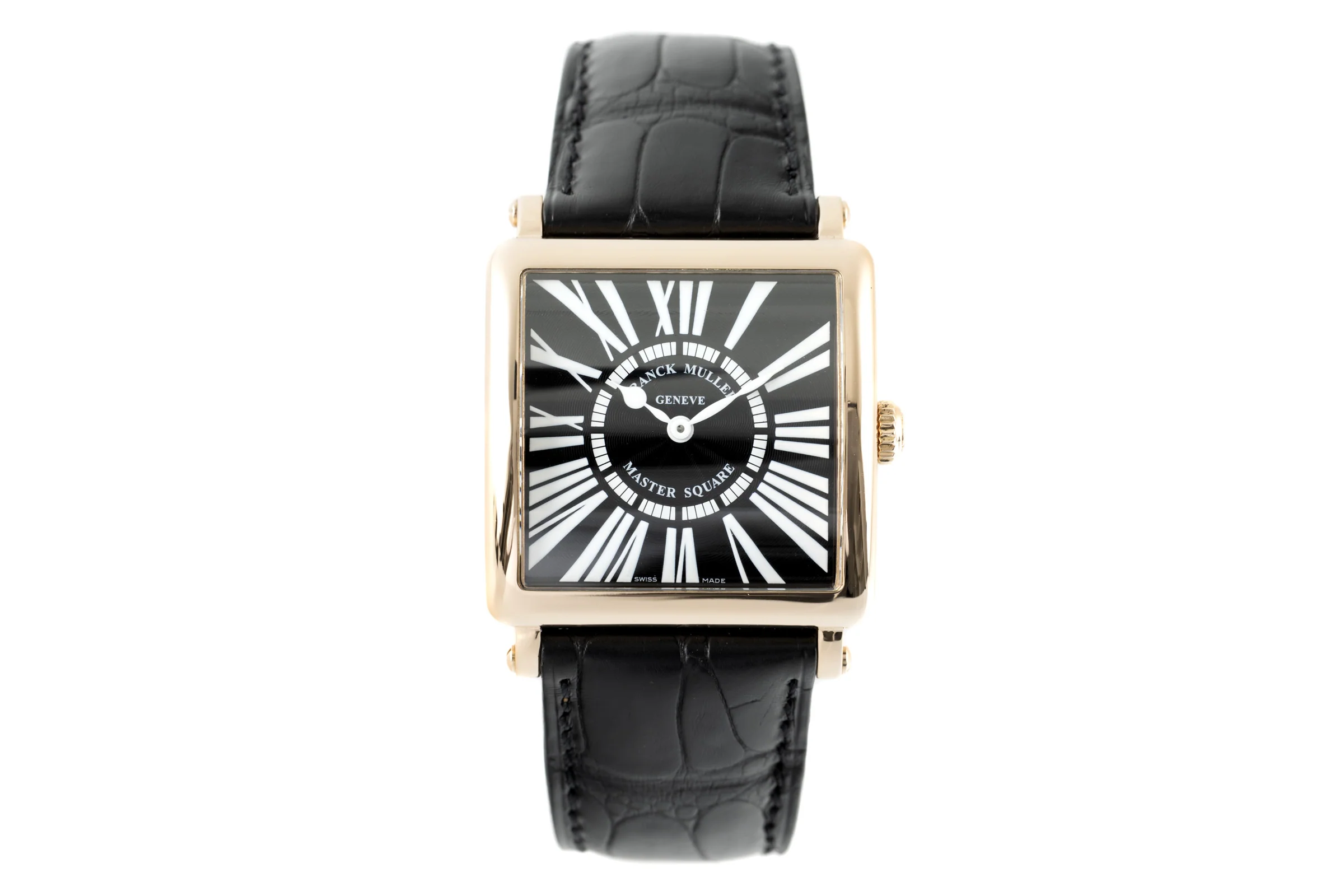 Franck Muller Master Square 18 ct red gold quartz women's watch 6002 M QZ R  [2109861] - Image 4