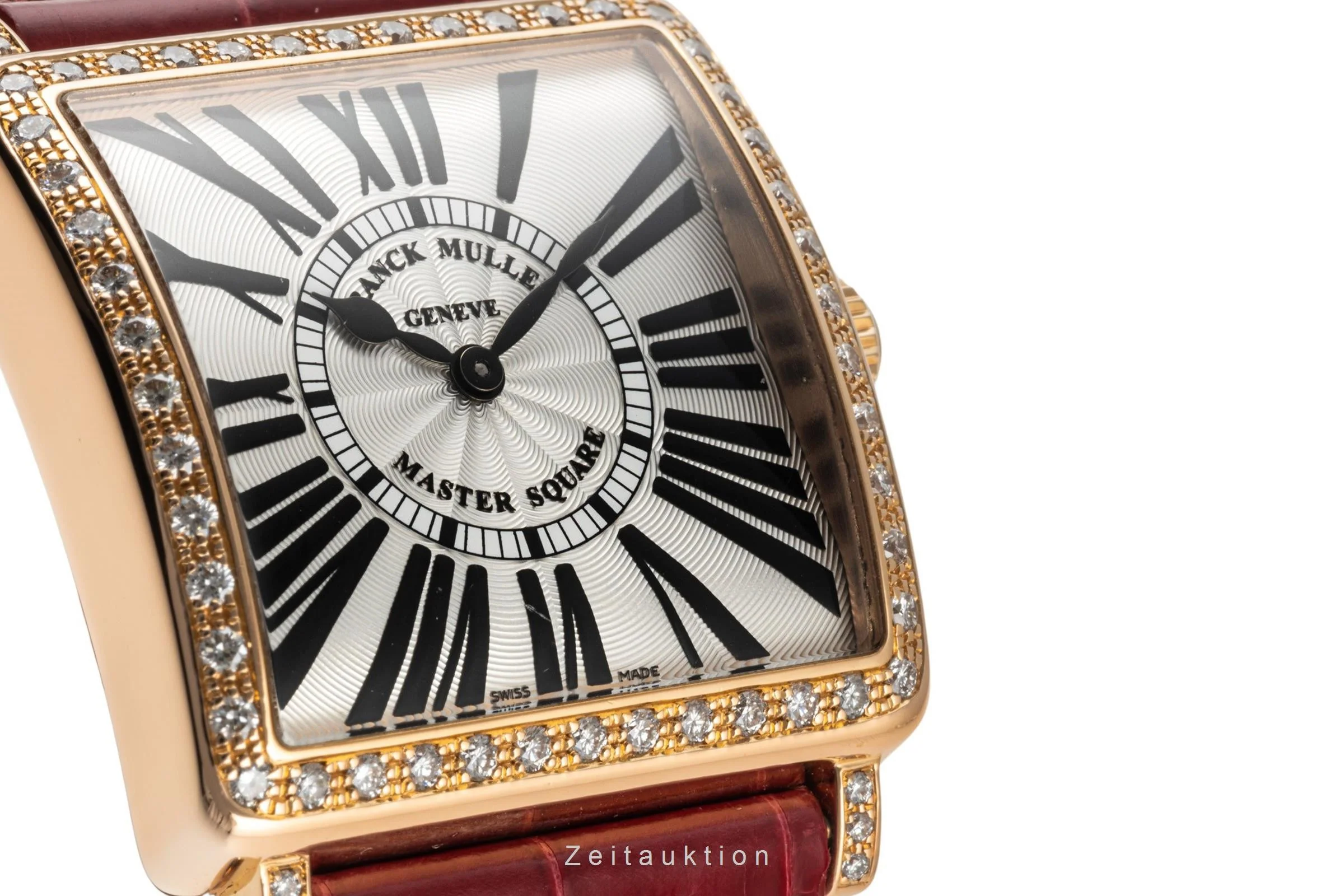 Franck Muller Master Square 18 ct red gold quartz women's watch 6002 M QZ R D 1R  [2305901] - Image 11
