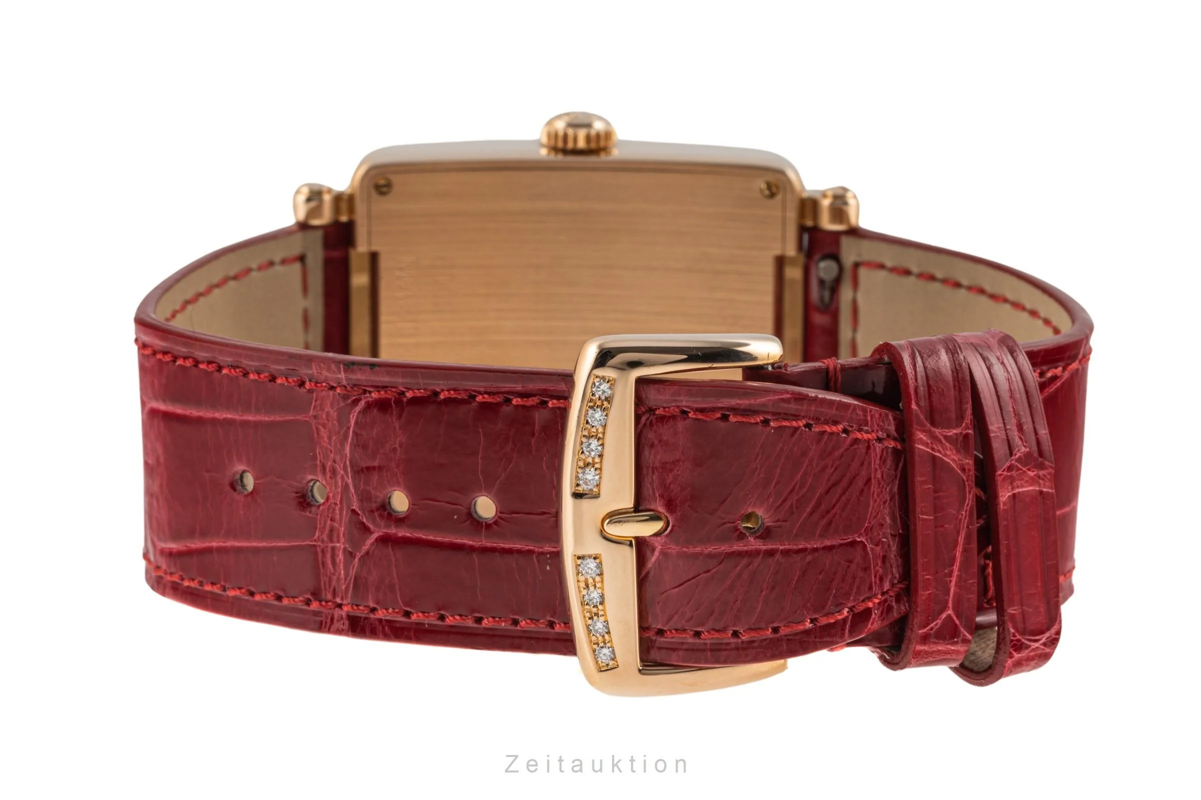 Franck Muller Master Square 18 ct red gold quartz women's watch 6002 M QZ R D 1R  [2305901] - Image 13