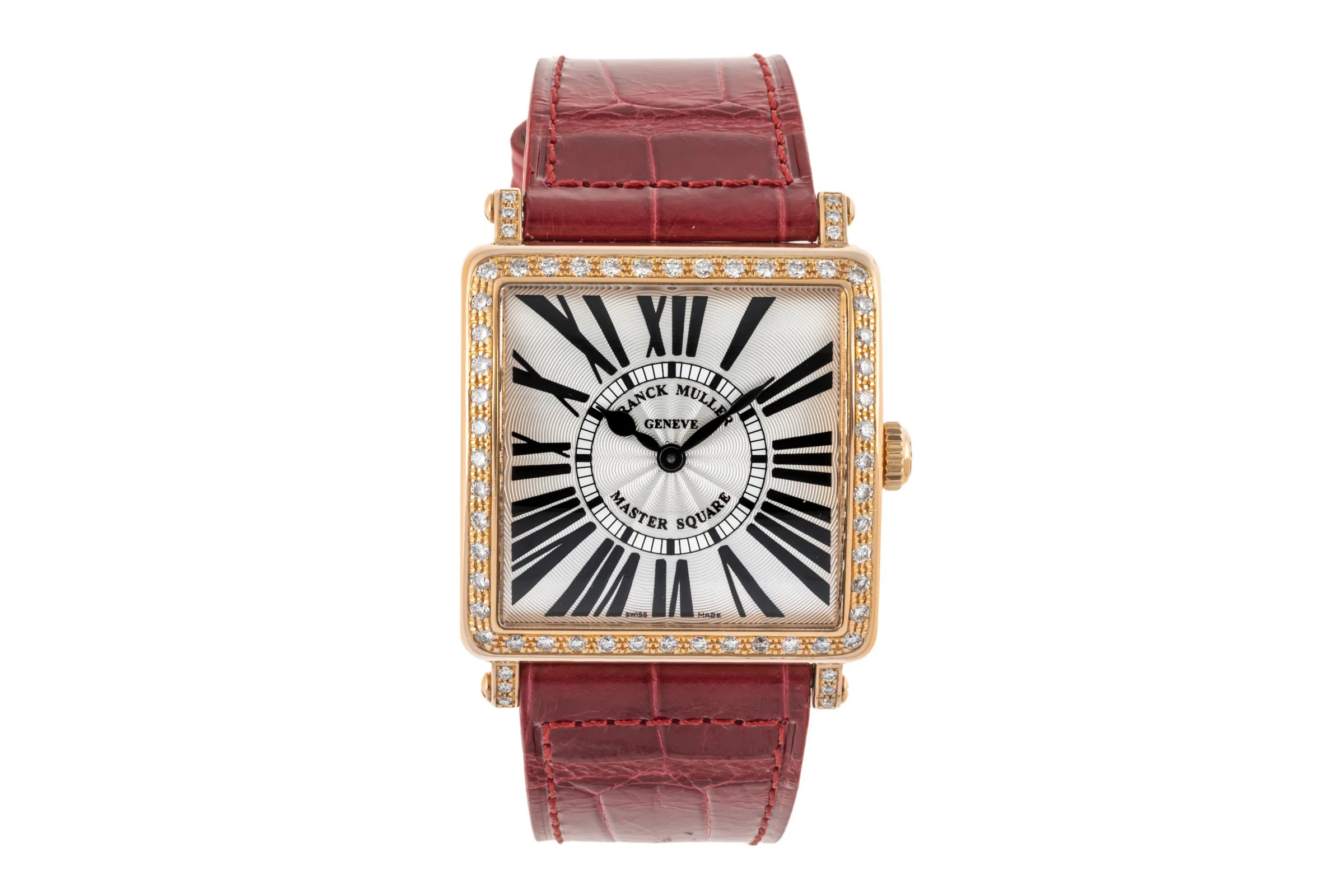 Franck Muller Master Square 18 ct red gold quartz women's watch 6002 M QZ R D 1R  [2305901] - Image 4