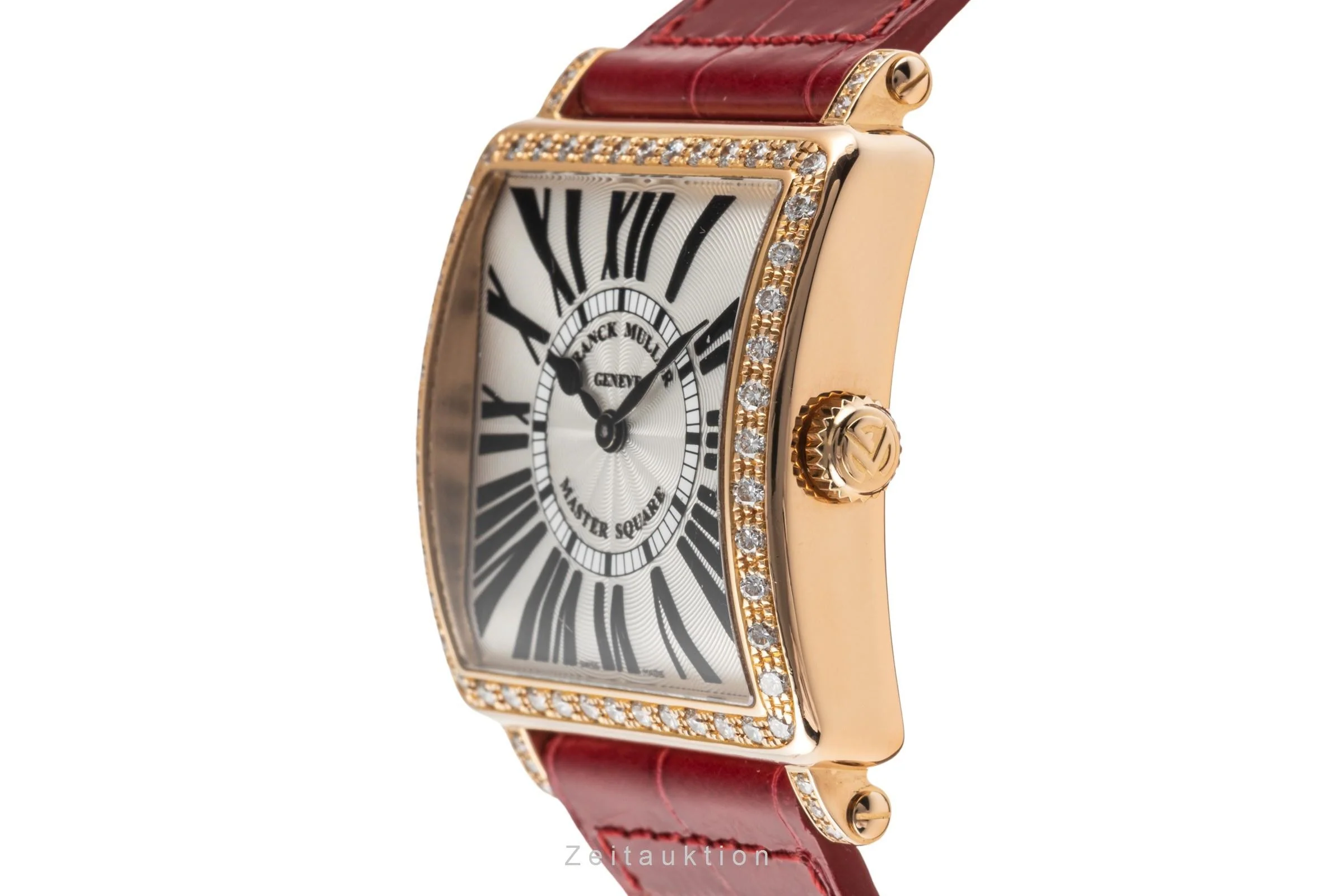 Franck Muller Master Square 18 ct red gold quartz women's watch 6002 M QZ R D 1R  [2305901] - Image 6