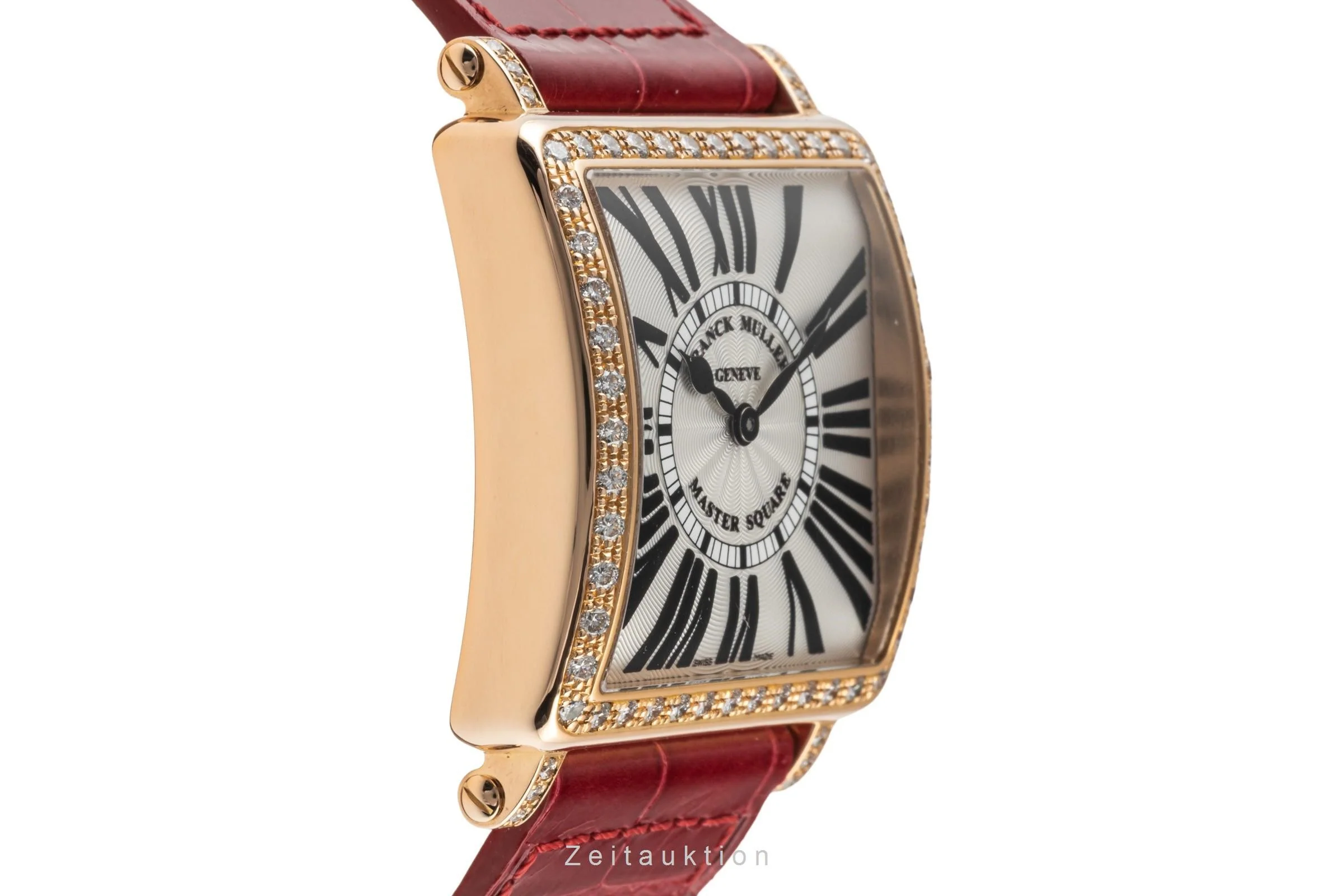 Franck Muller Master Square 18 ct red gold quartz women's watch 6002 M QZ R D 1R  [2305901] - Image 7