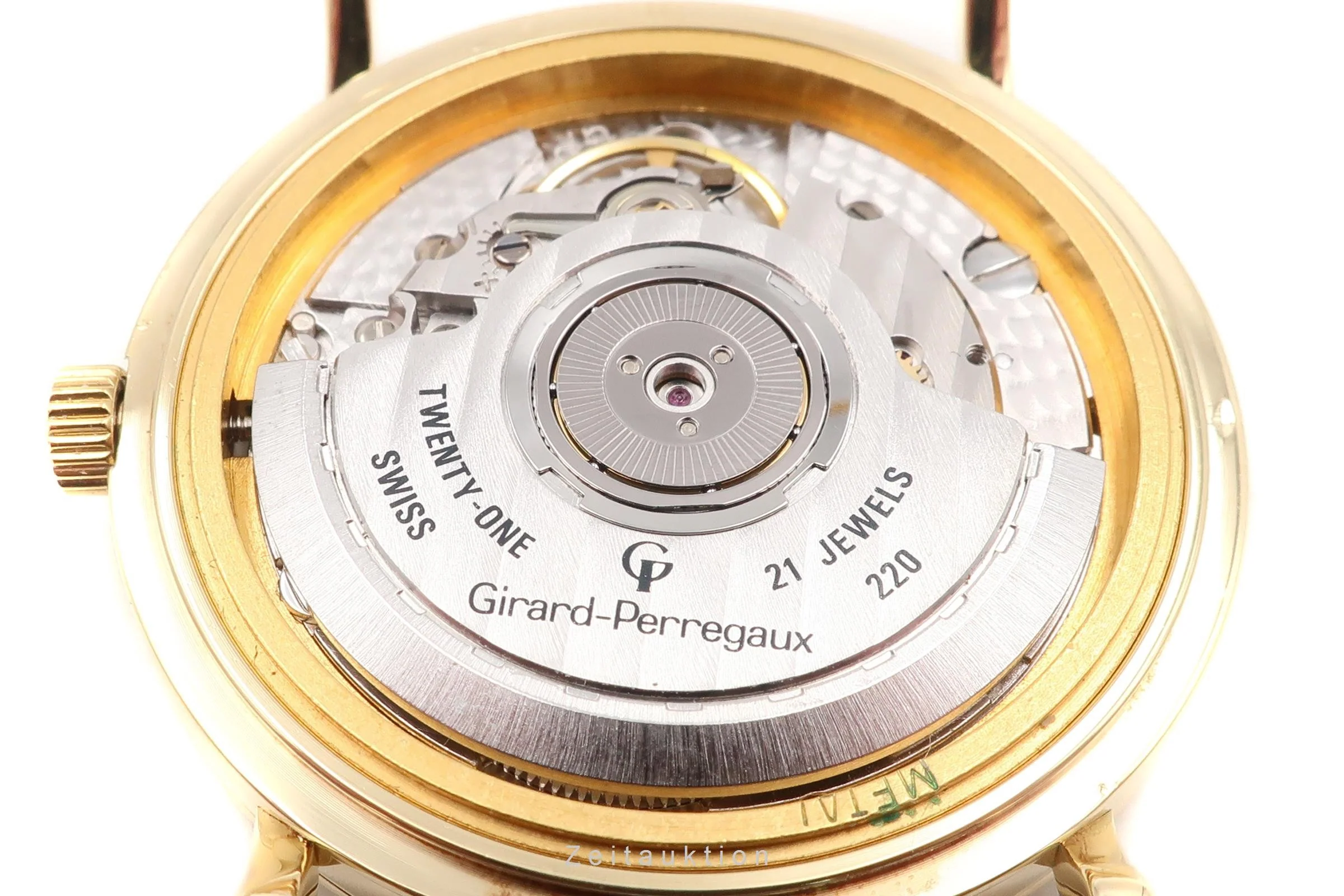 Girard Perregaux 1966 18 ct gold automatic men's watch 4797  [2110420] - Image 11