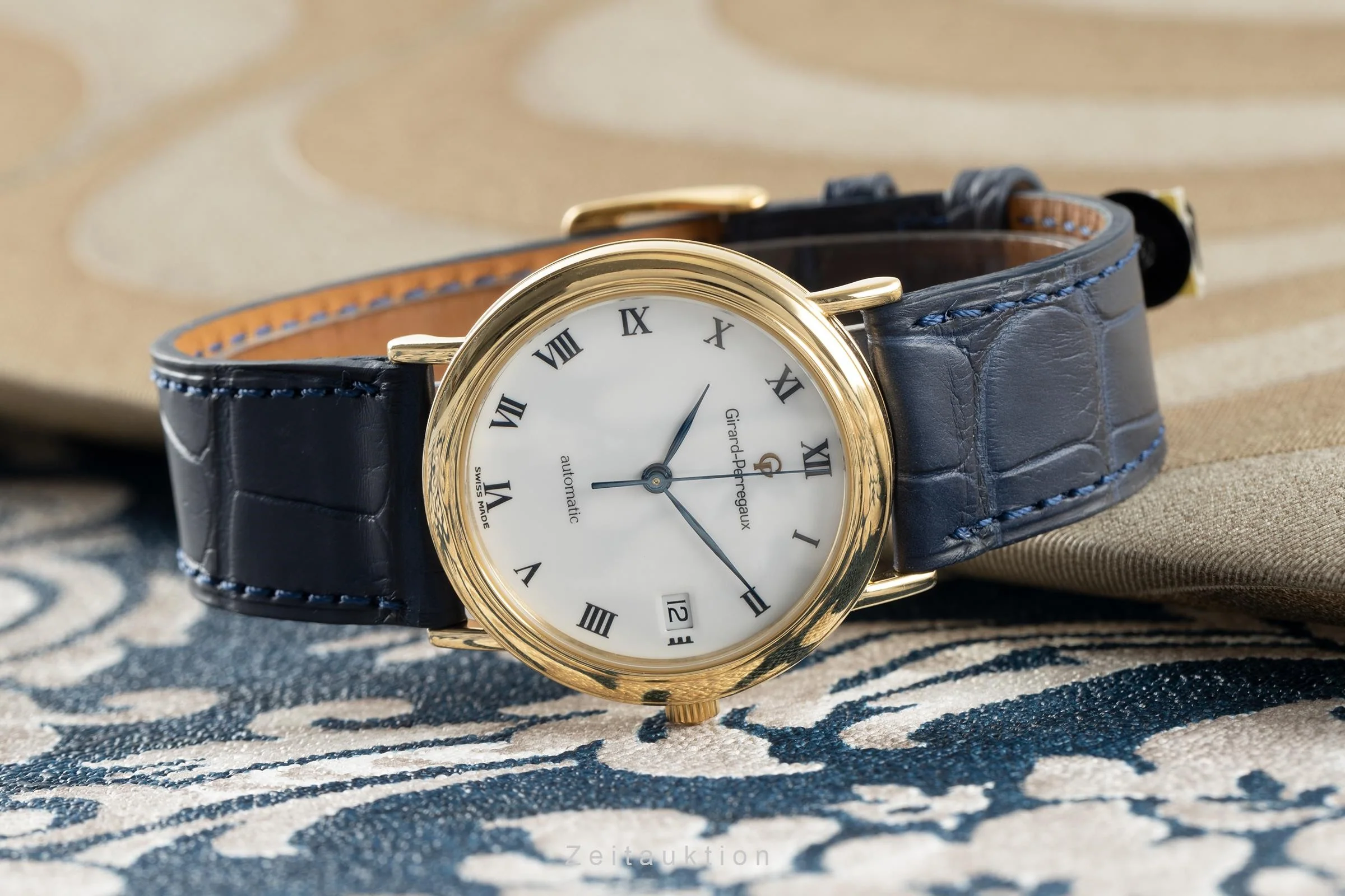 Girard Perregaux 1966 18 ct gold automatic men's watch 4797  [2110420] - Image 2