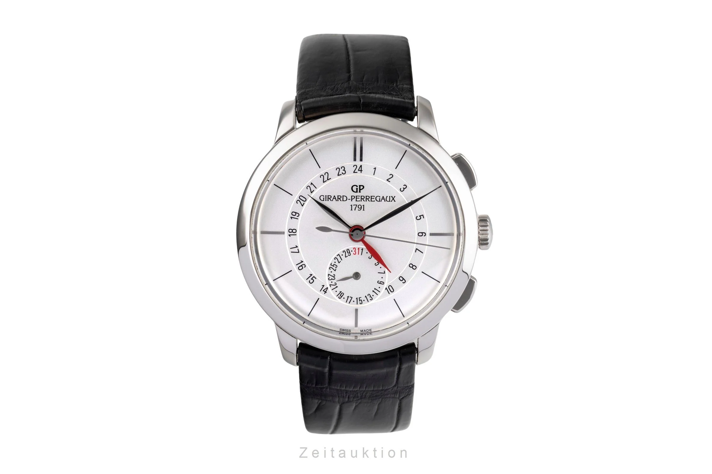 Girard Perregaux 1966 chronograph steel automatic men's watch 49544  [2502800] - Image 5