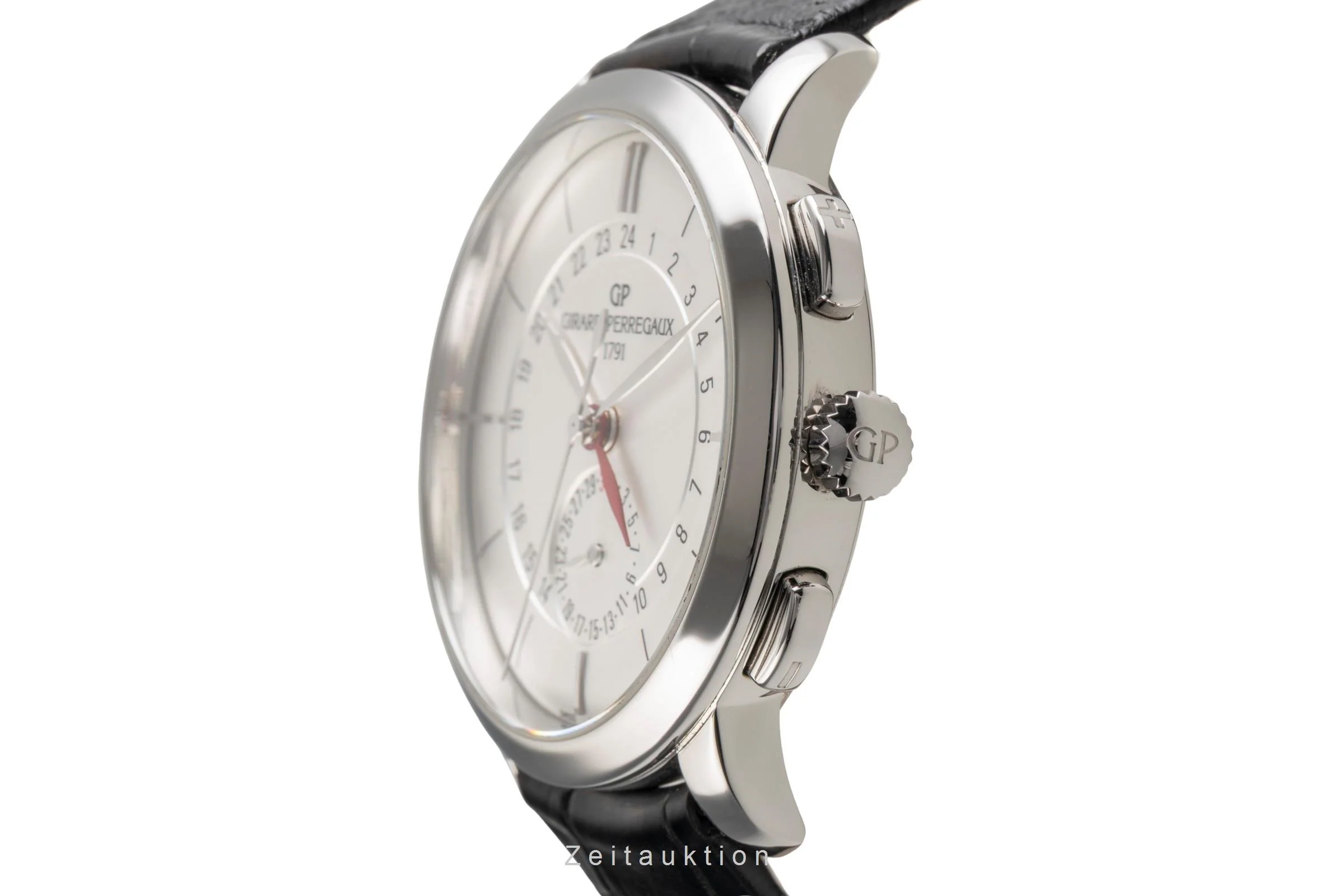 Girard Perregaux 1966 chronograph steel automatic men's watch 49544  [2502800] - Image 7