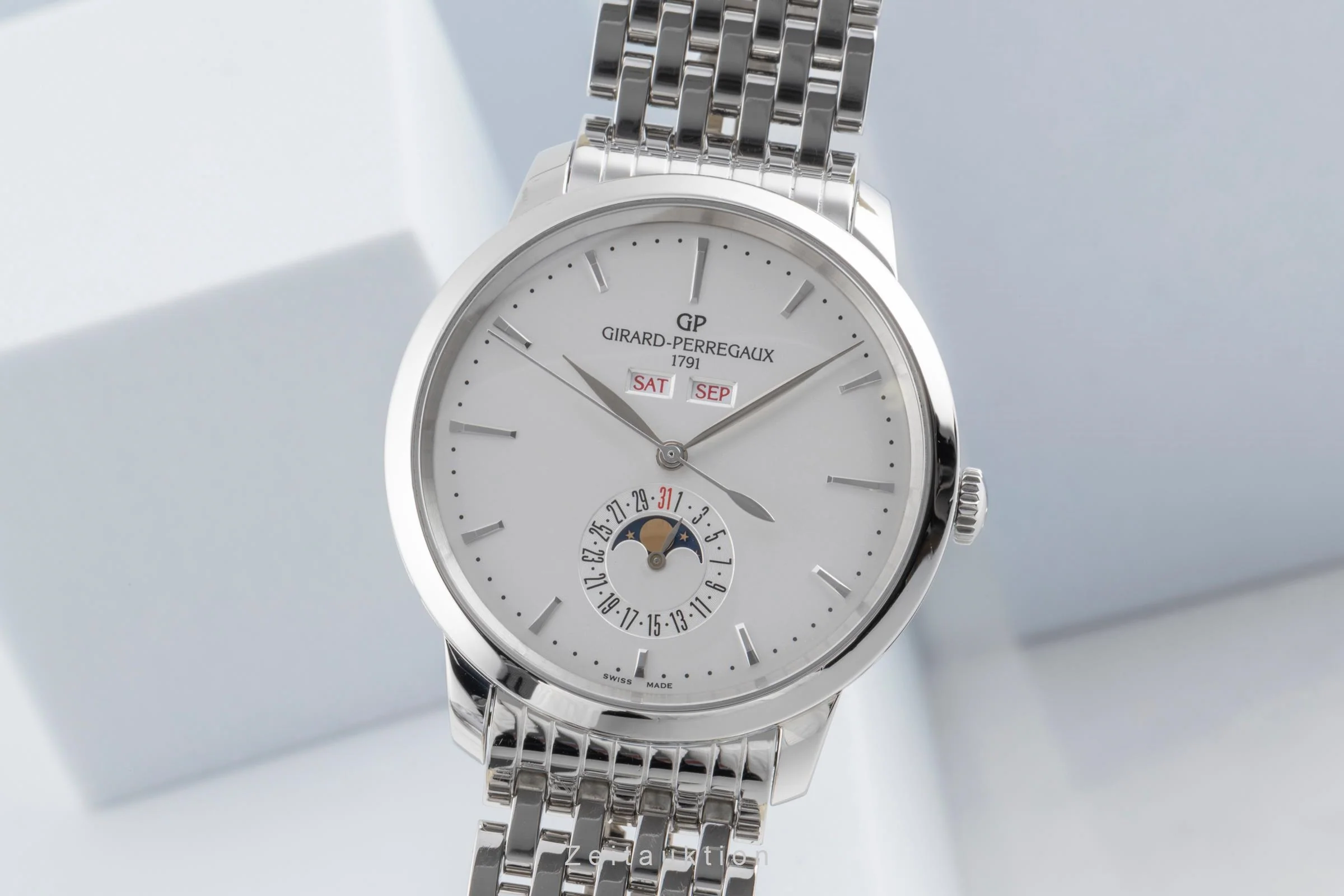 Girard Perregaux 1966 steel automatic men's watch 49535-11-131-11A LP: 14400EUR  [2502799] - Image 2