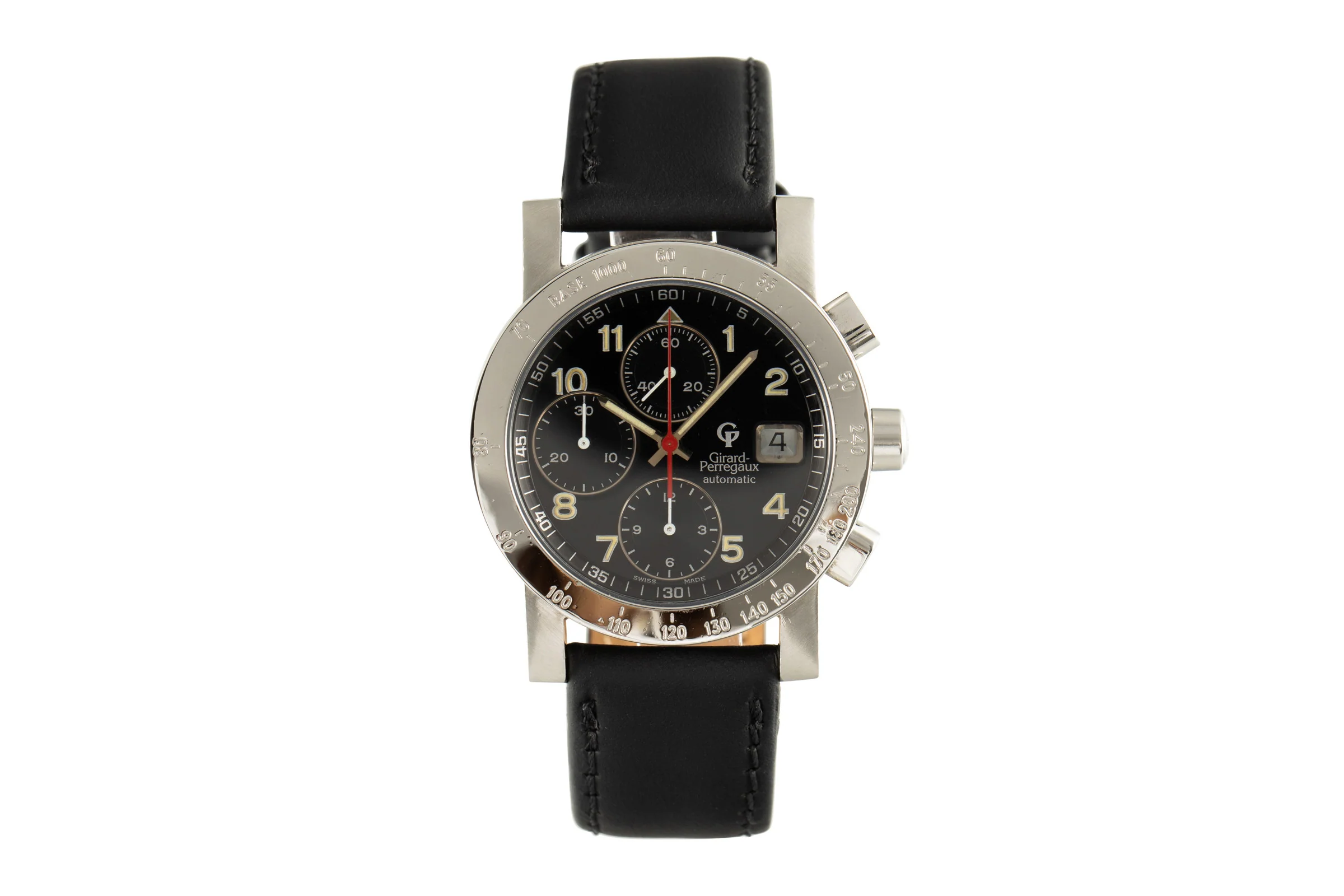 Girard Perregaux 7000 chronograph steel automatic men's watch 7000  [2101955] - Image 4