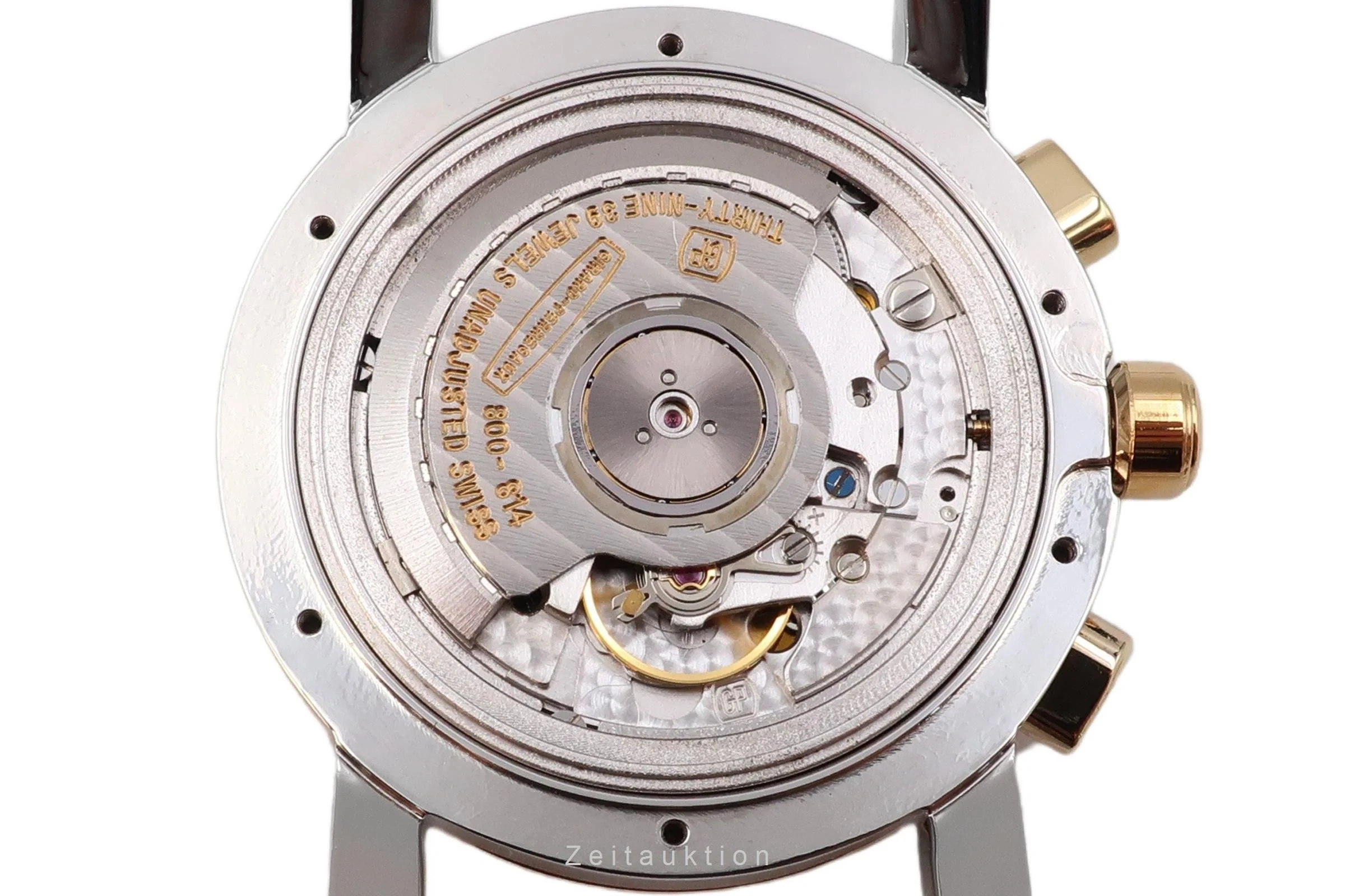 Girard Perregaux 7000 chronograph steel / gold automatic men's watch 7000 GBM  [2400650] - Image 14