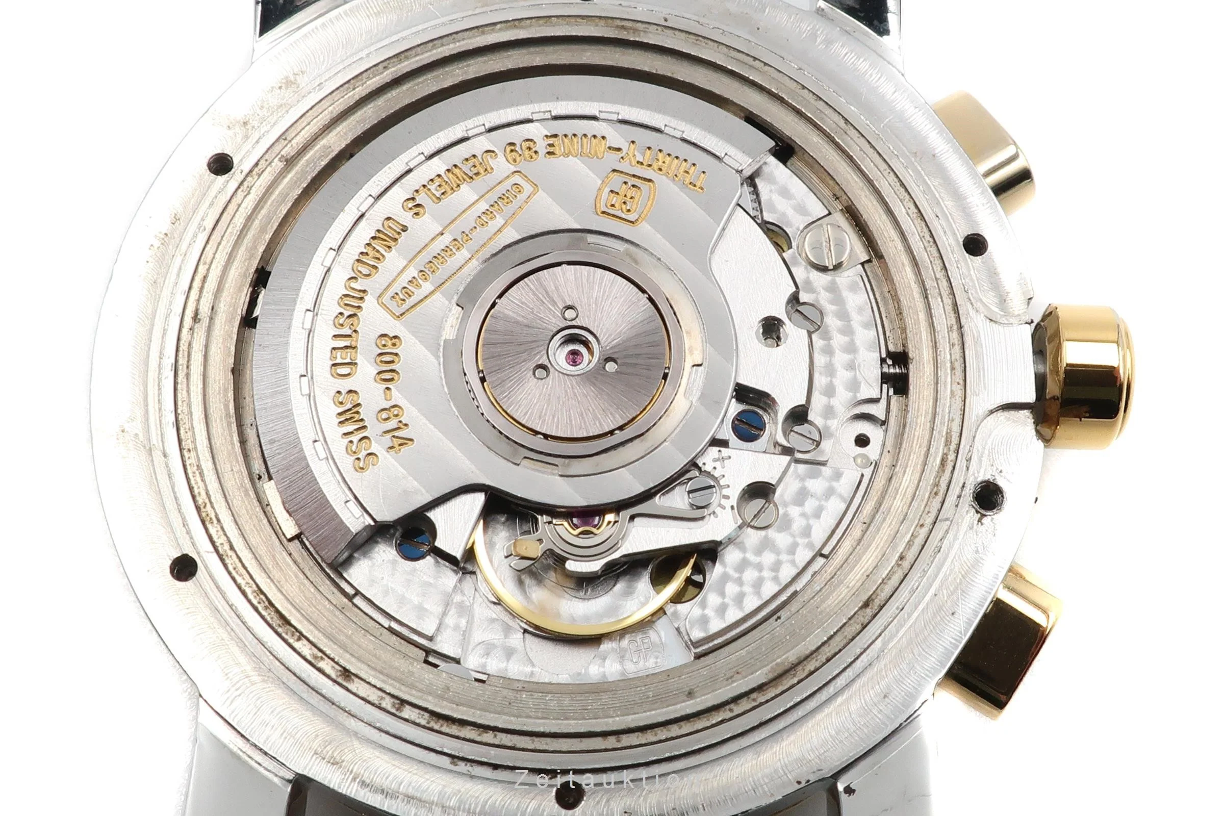 Girard Perregaux 7000 chronograph steel / gold automatic men's watch 7000GBM  [2110605] - Image 10