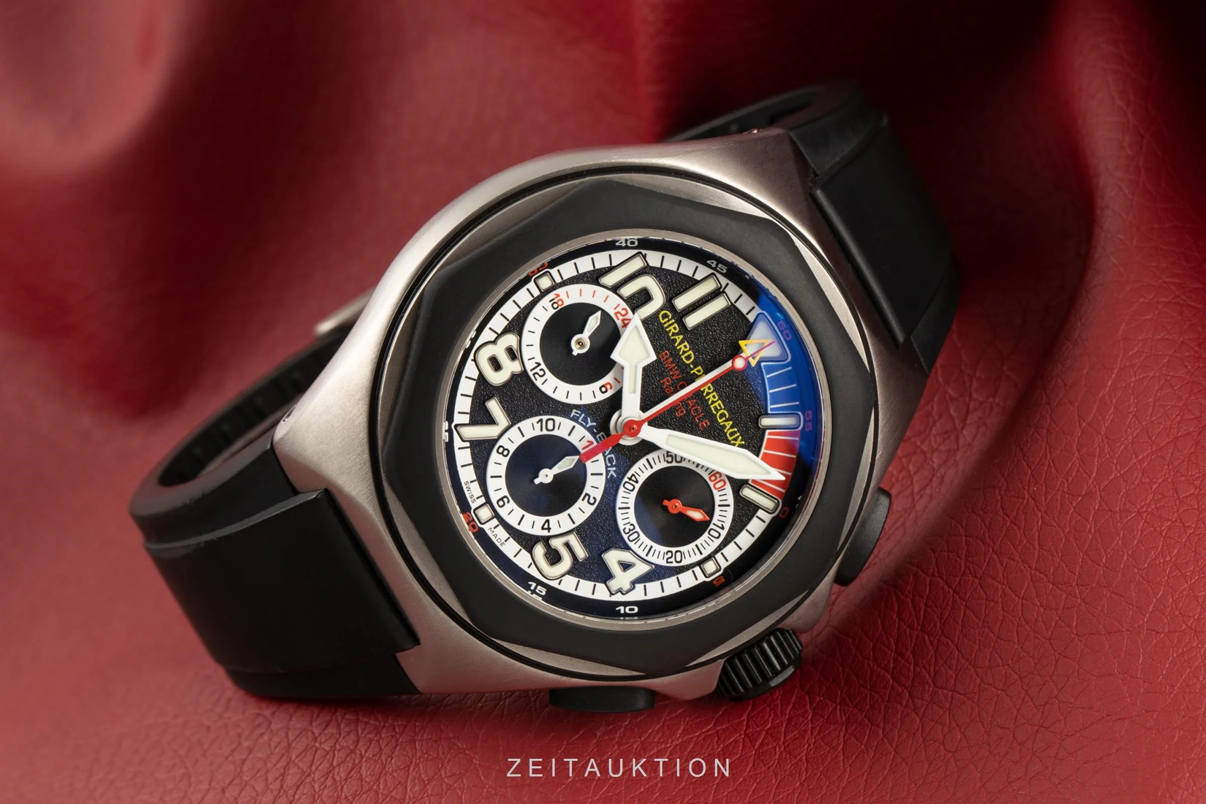 Girard Perregaux BMW Oracle Racing chronograph titanium automatic men's watch 80175-28-651 Limited  [2101700] - Image 2