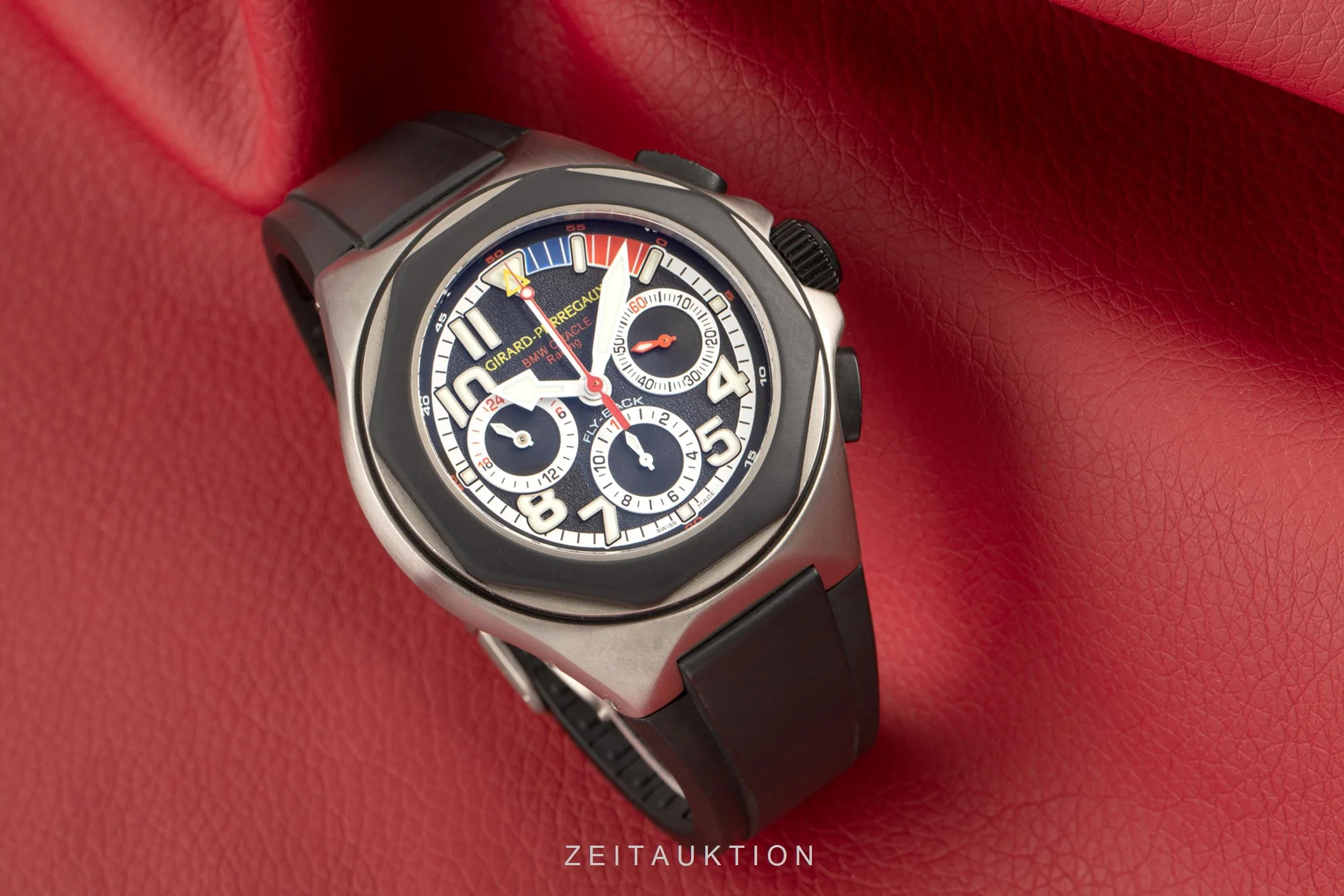 Girard Perregaux BMW Oracle Racing chronograph titanium automatic men's watch 80175-28-651 Limited  [2101700] - Image 3