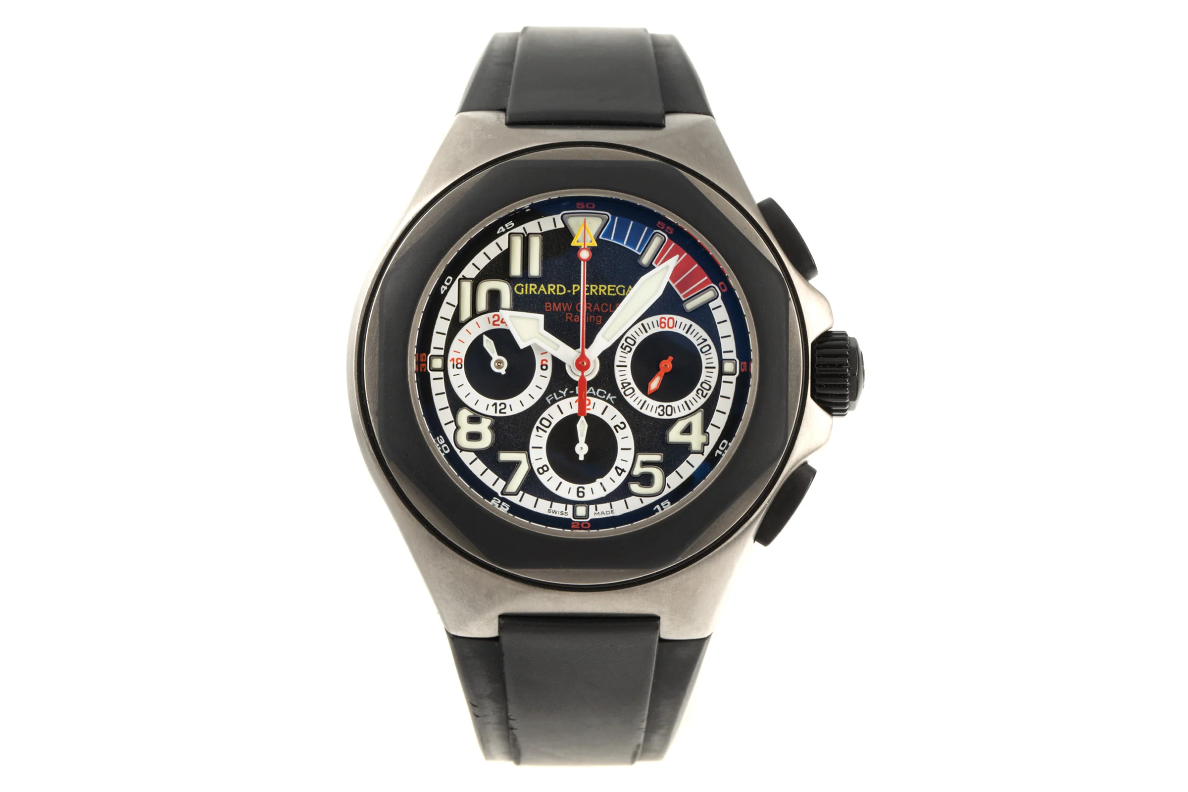 Girard Perregaux BMW Oracle Racing chronograph titanium automatic men's watch 80175-28-651 Limited  [2101700] - Image 4