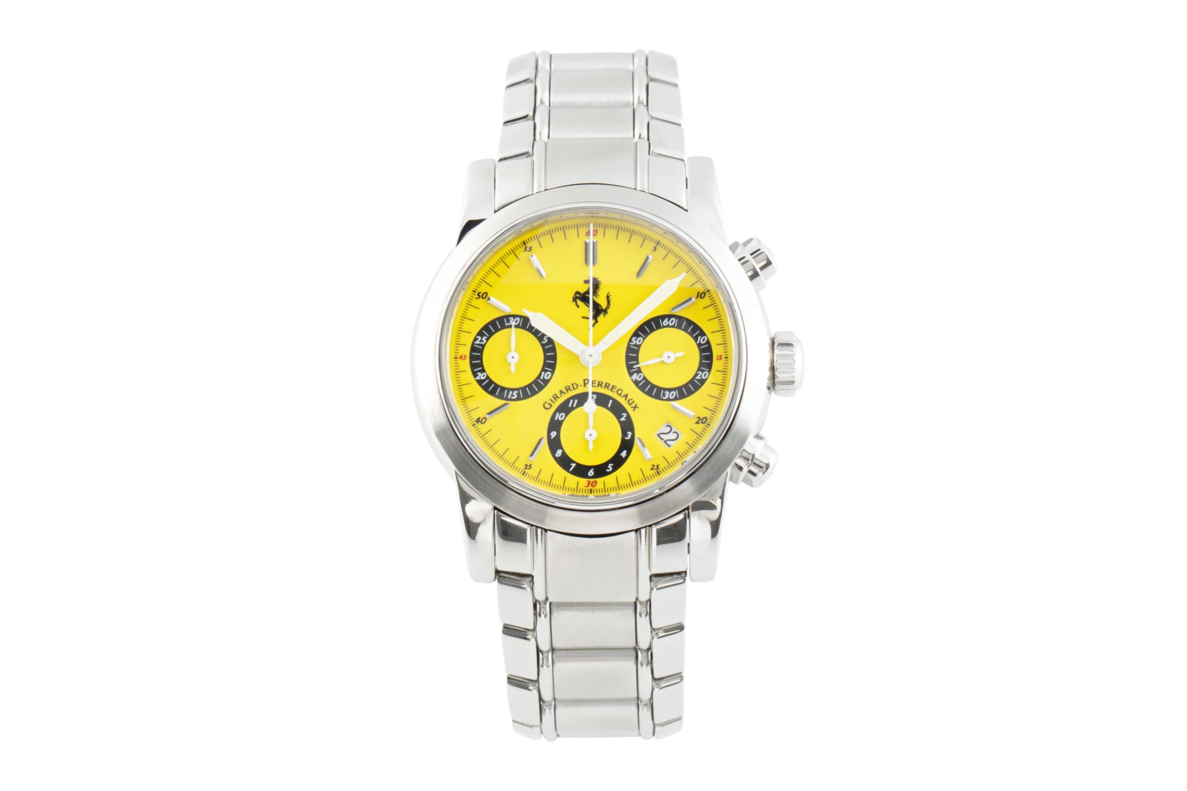 Girard Perregaux Ferrari chronograph steel automatic men's watch 8020  [2106179] - Image 4