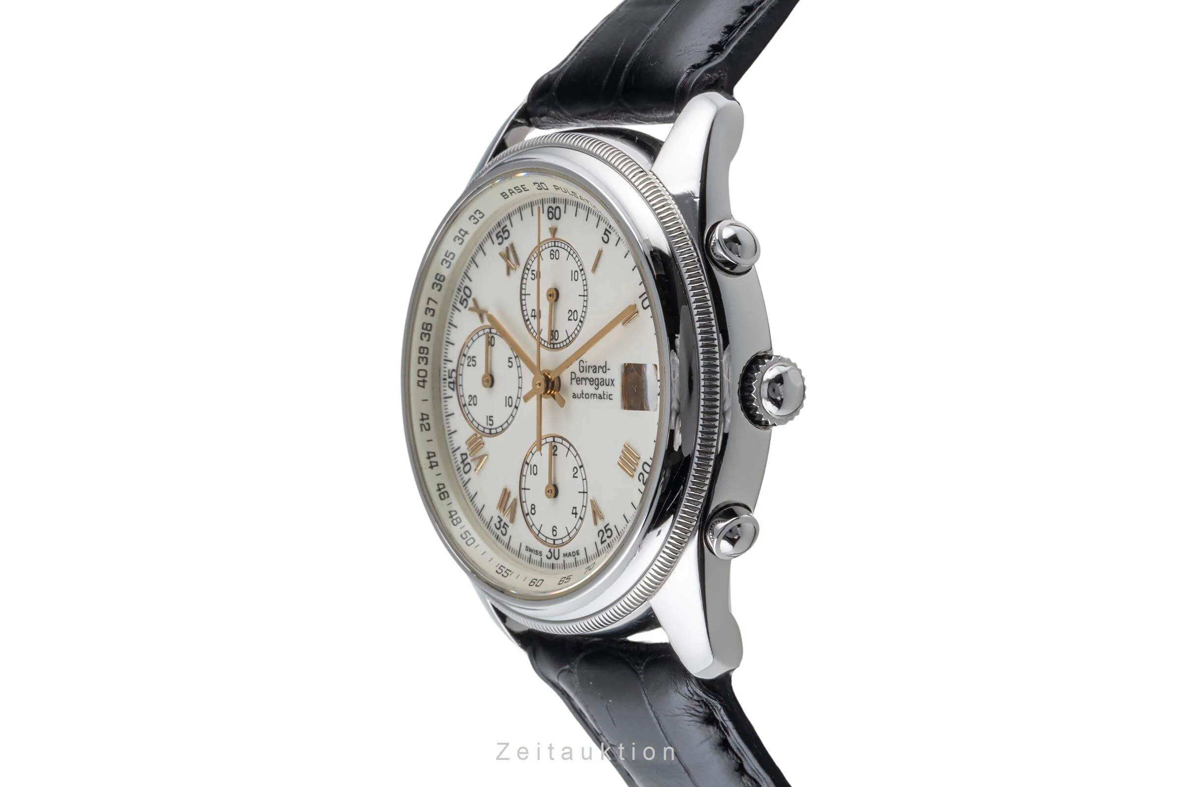 Girard Perregaux GP 4900 chronograph steel automatic men's watch 4900  [2402848] - Image 7