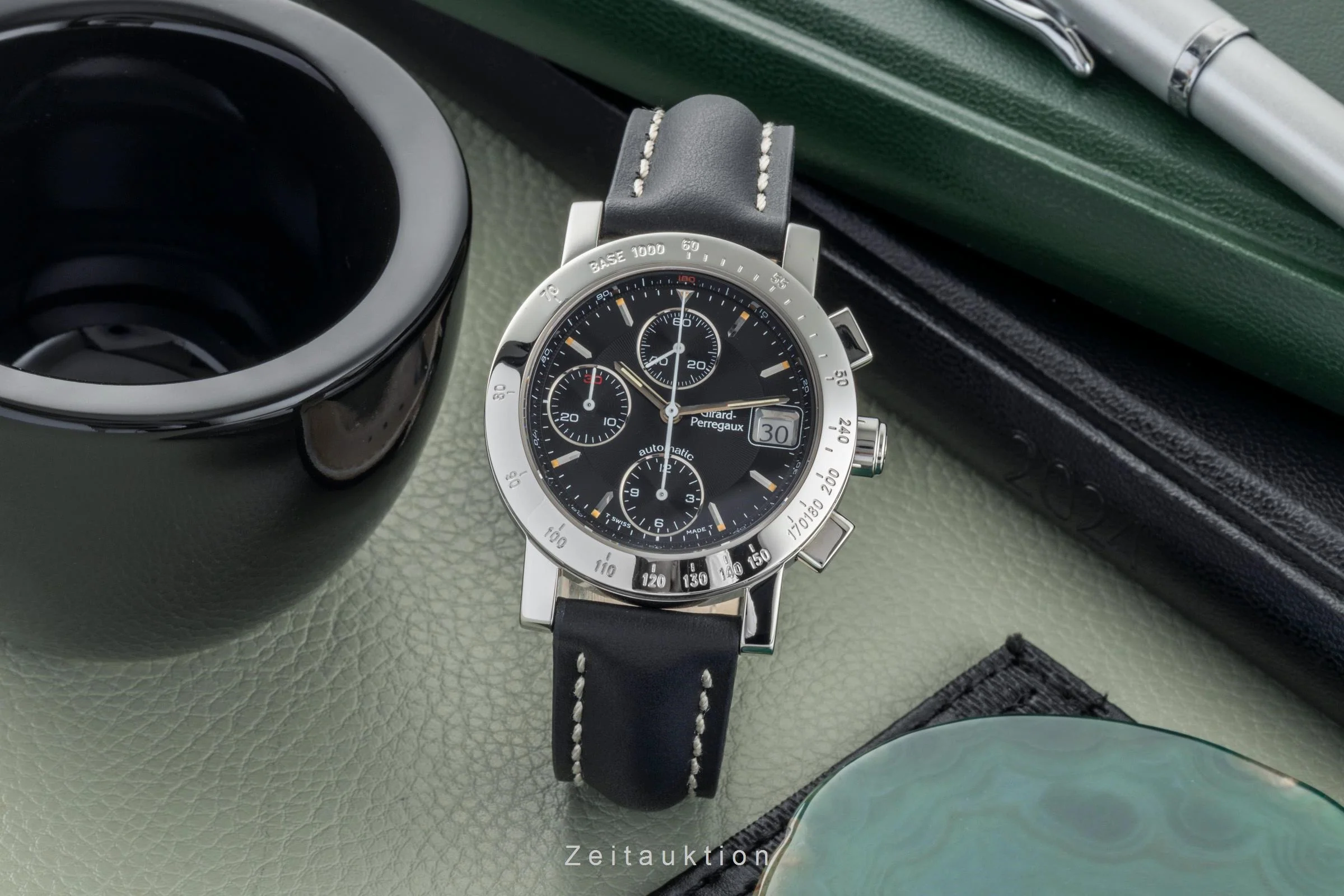 Girard Perregaux GP 7500 chronograph steel automatic men's watch 7500  [2401128] - Image 3
